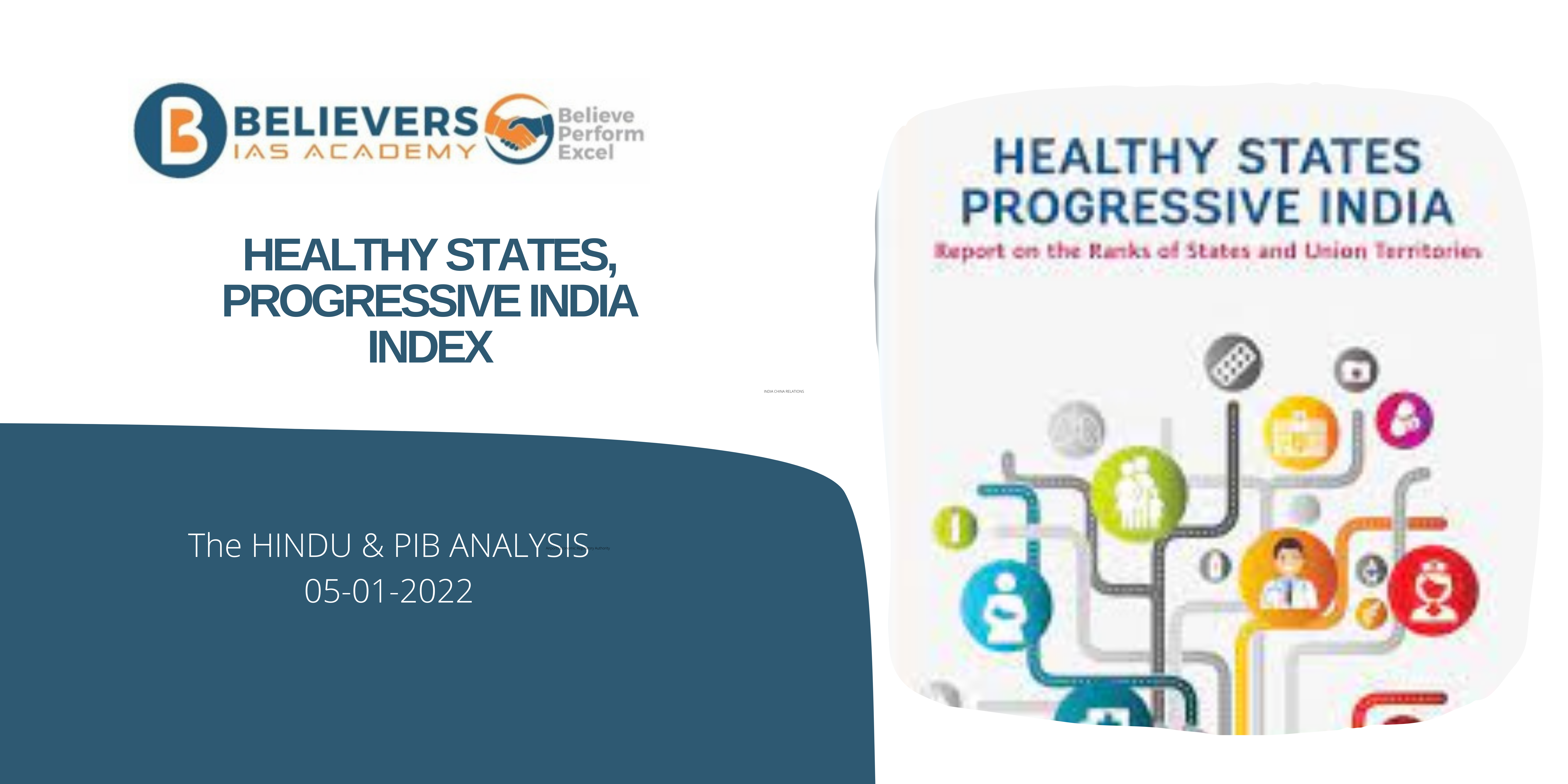 Civil services Current affairs - HEALTHY STATES, PROGRESSIVE INDIA INDEX