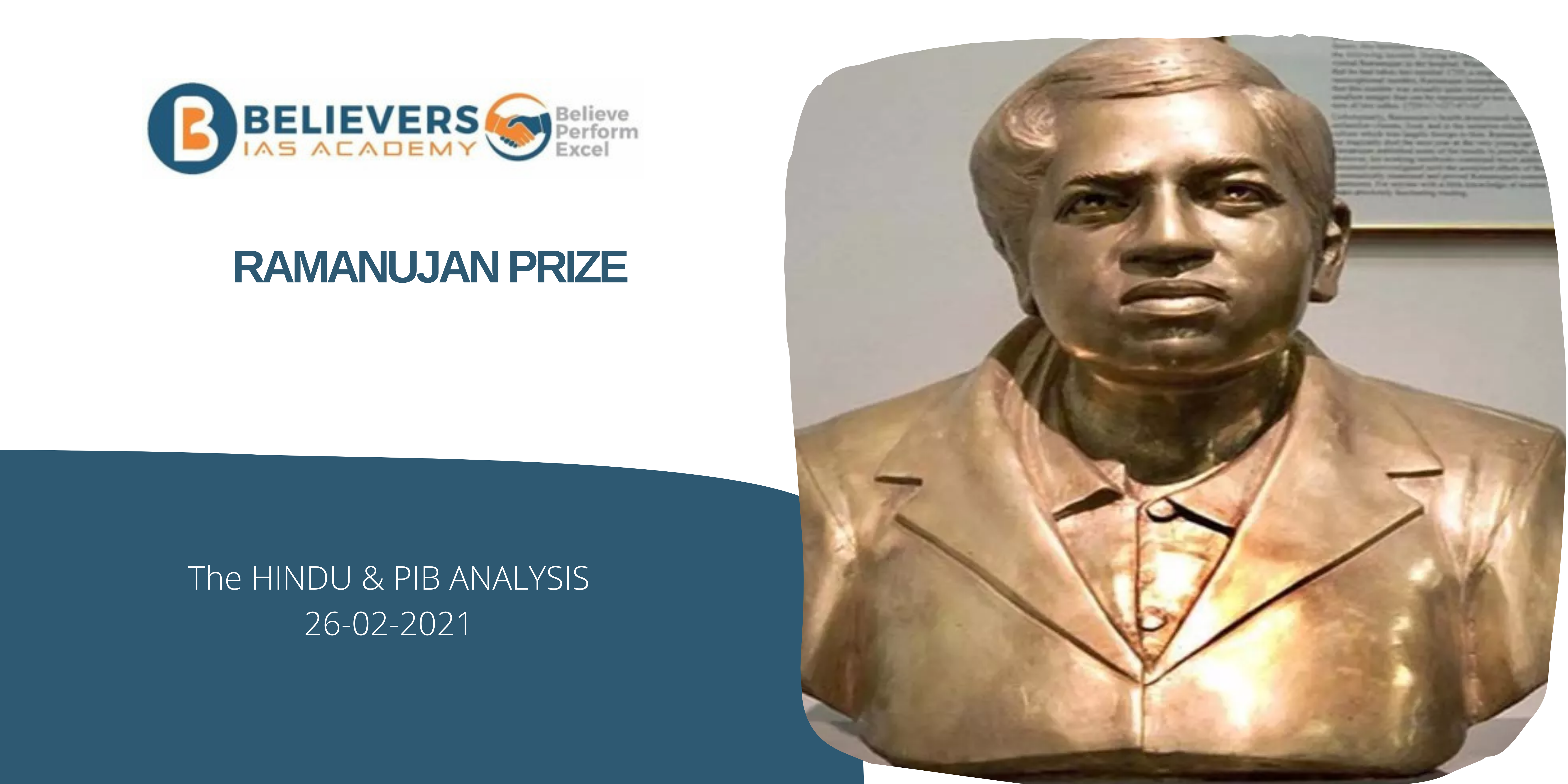 Civil services Current affairs - Ramanujan Prize