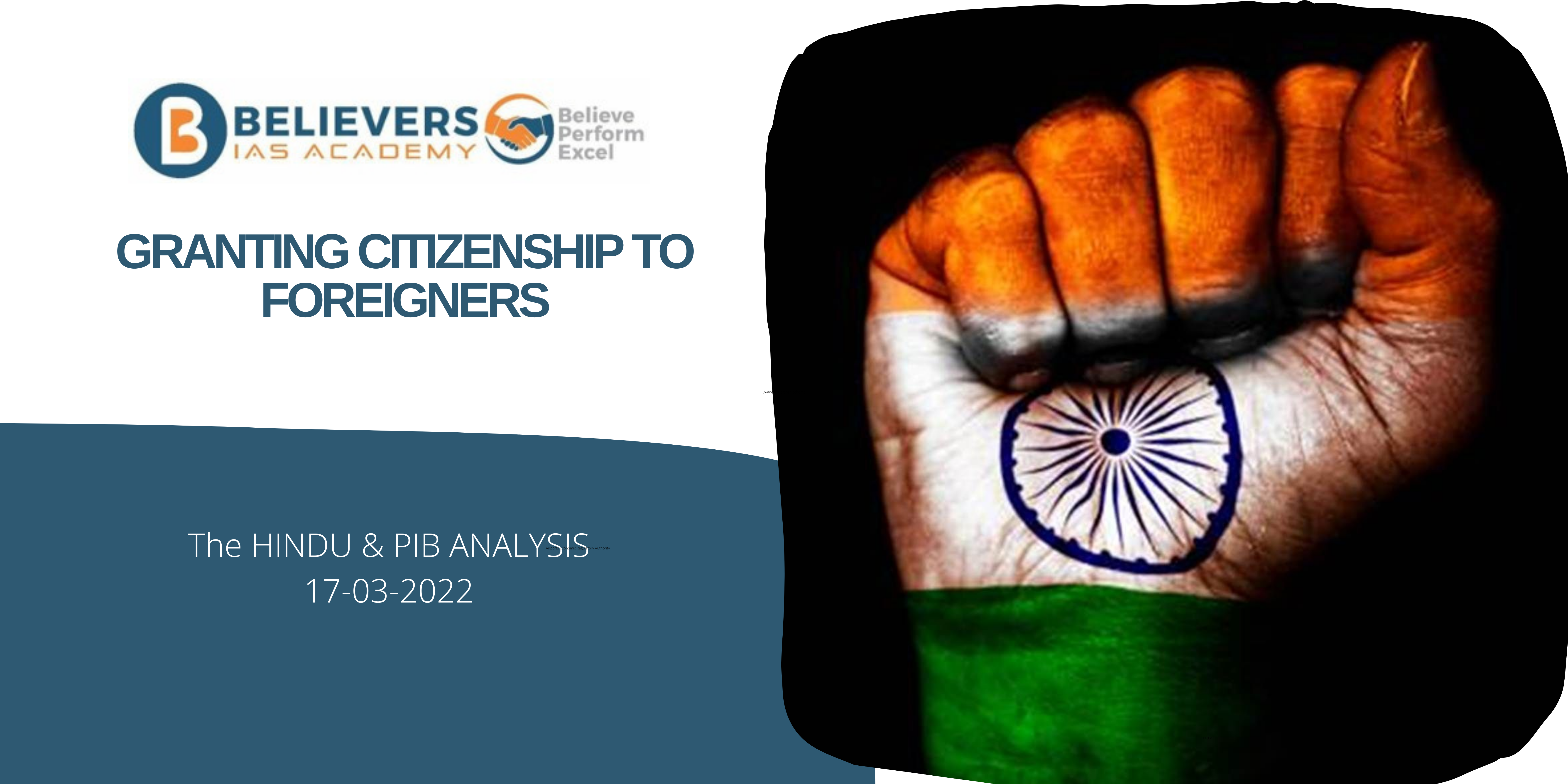 UPSC Current affairs - Granting Citizenship to Foreigners