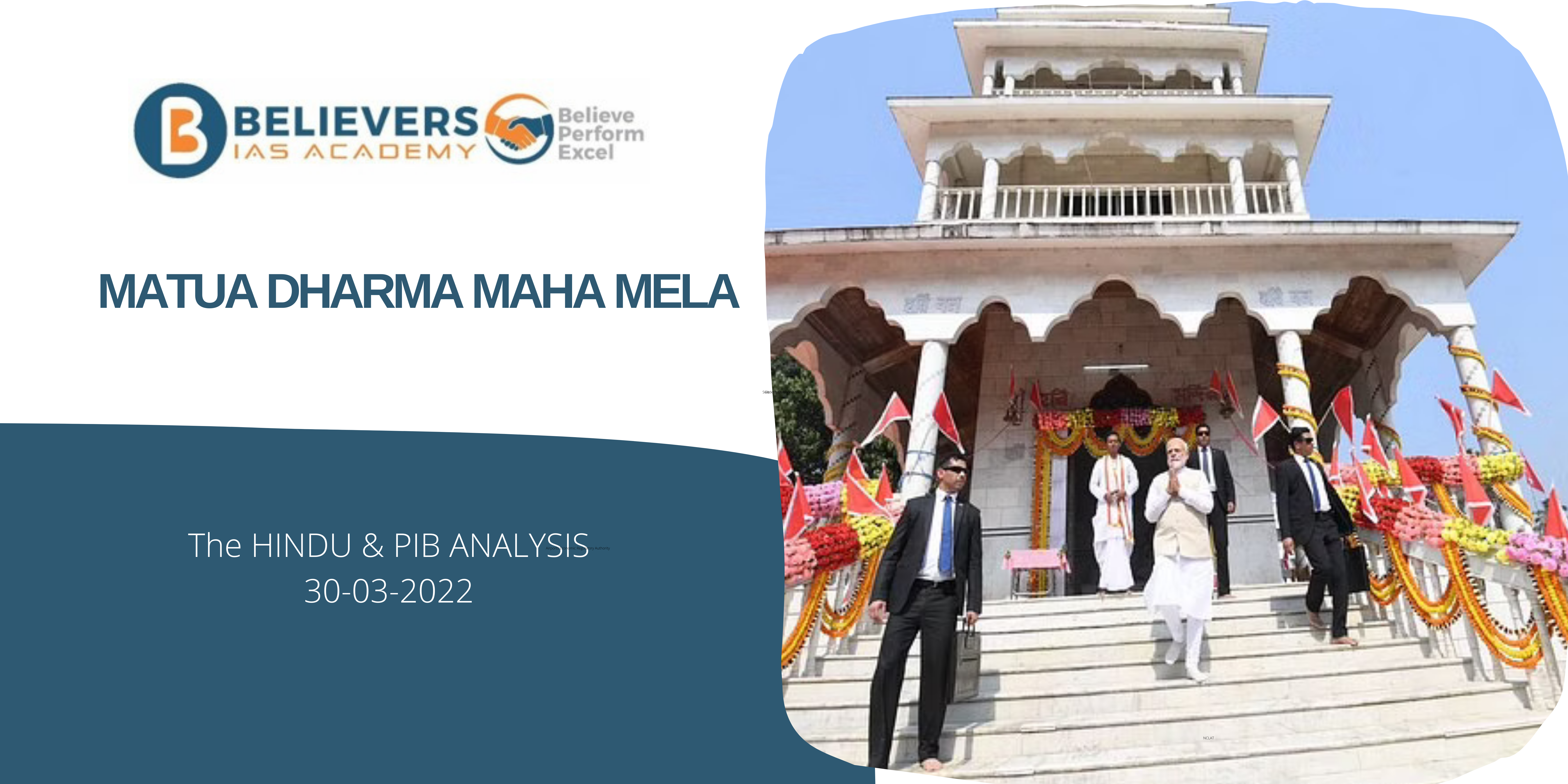 Civil services Current affairs - Matua Dharma Maha Mela