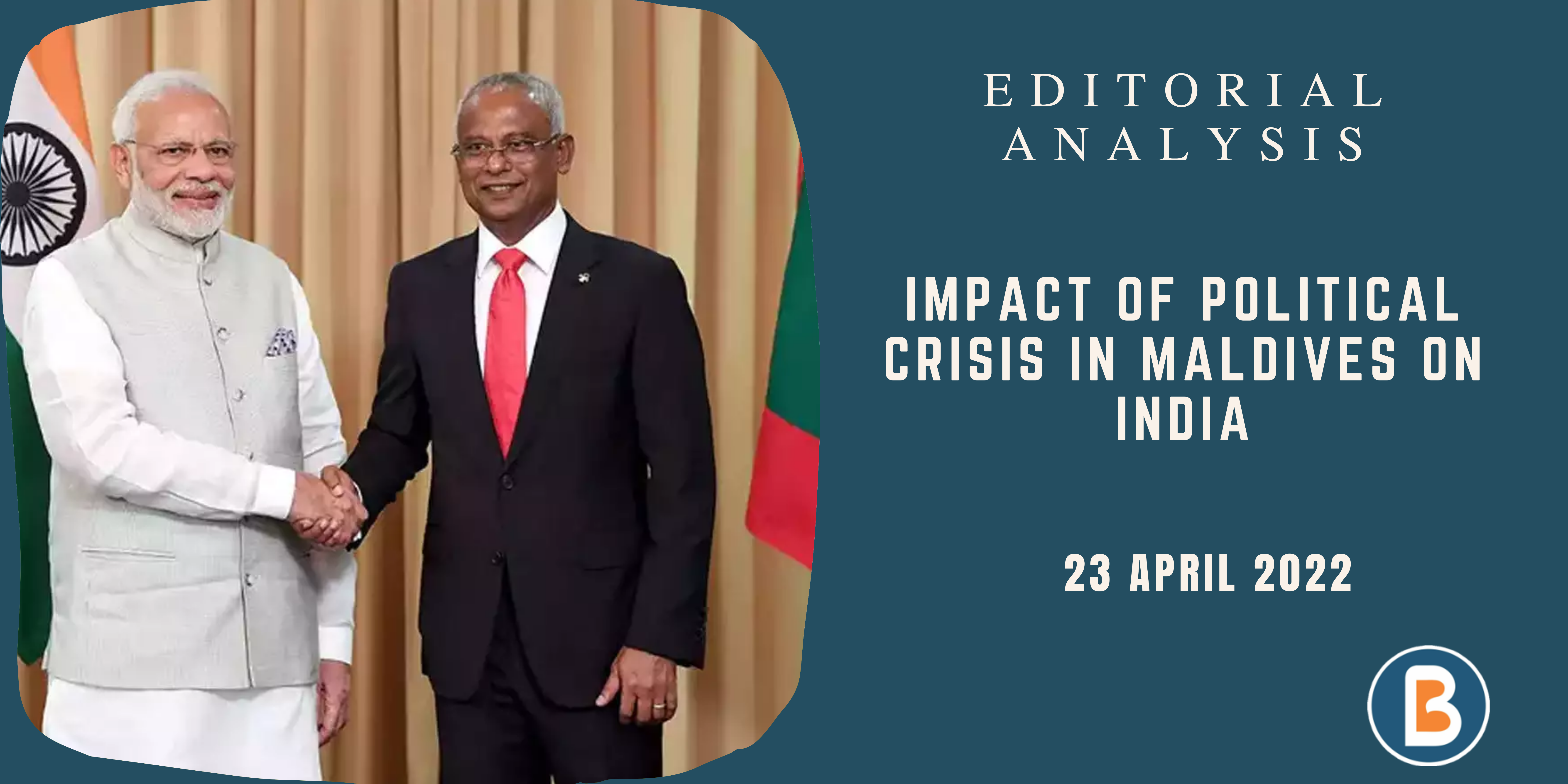 Editorial Analysis for IAS - Impact of Political Crisis in Maldives on India