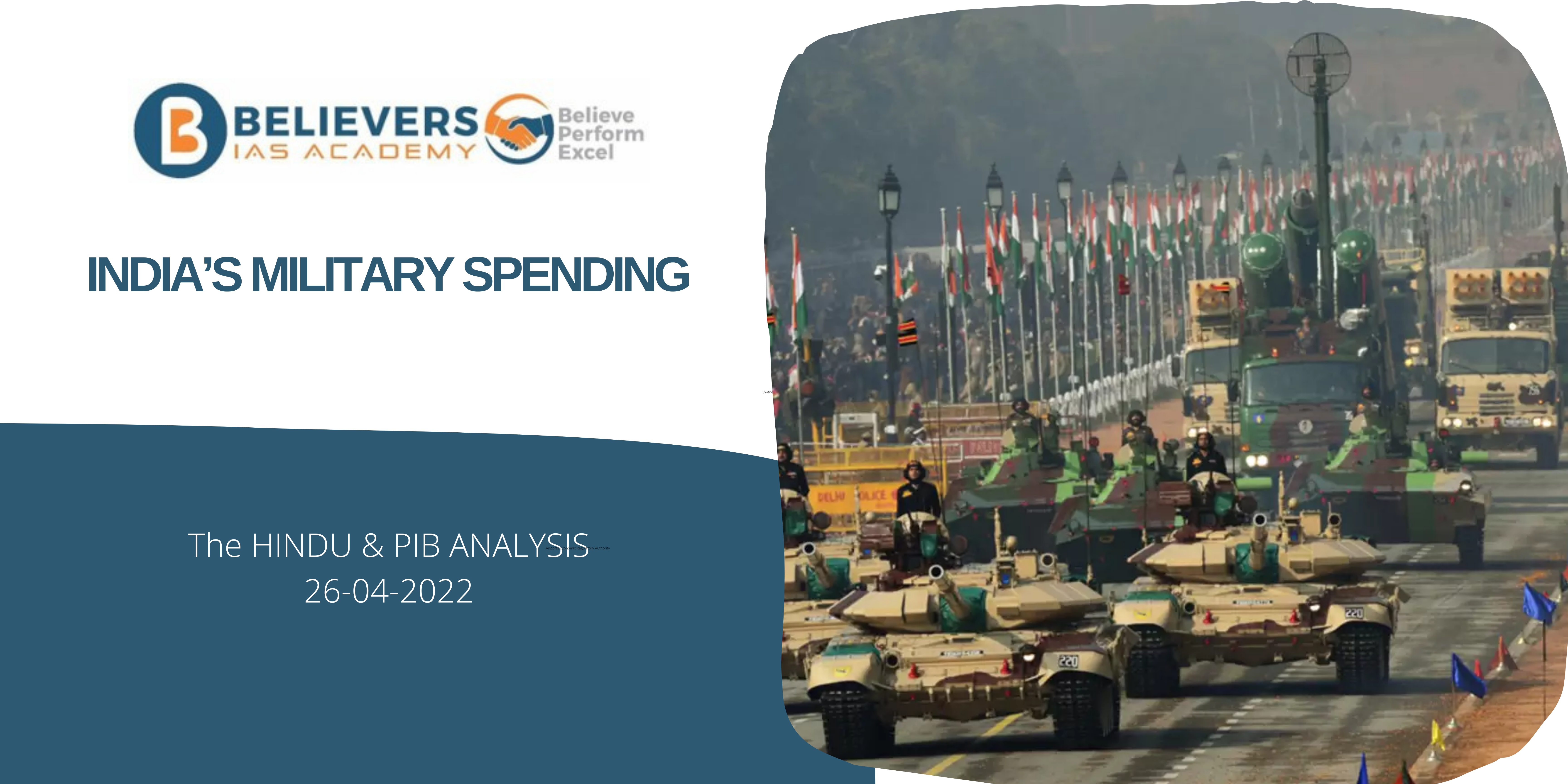 IAS Current affairs - India’s Military Spending