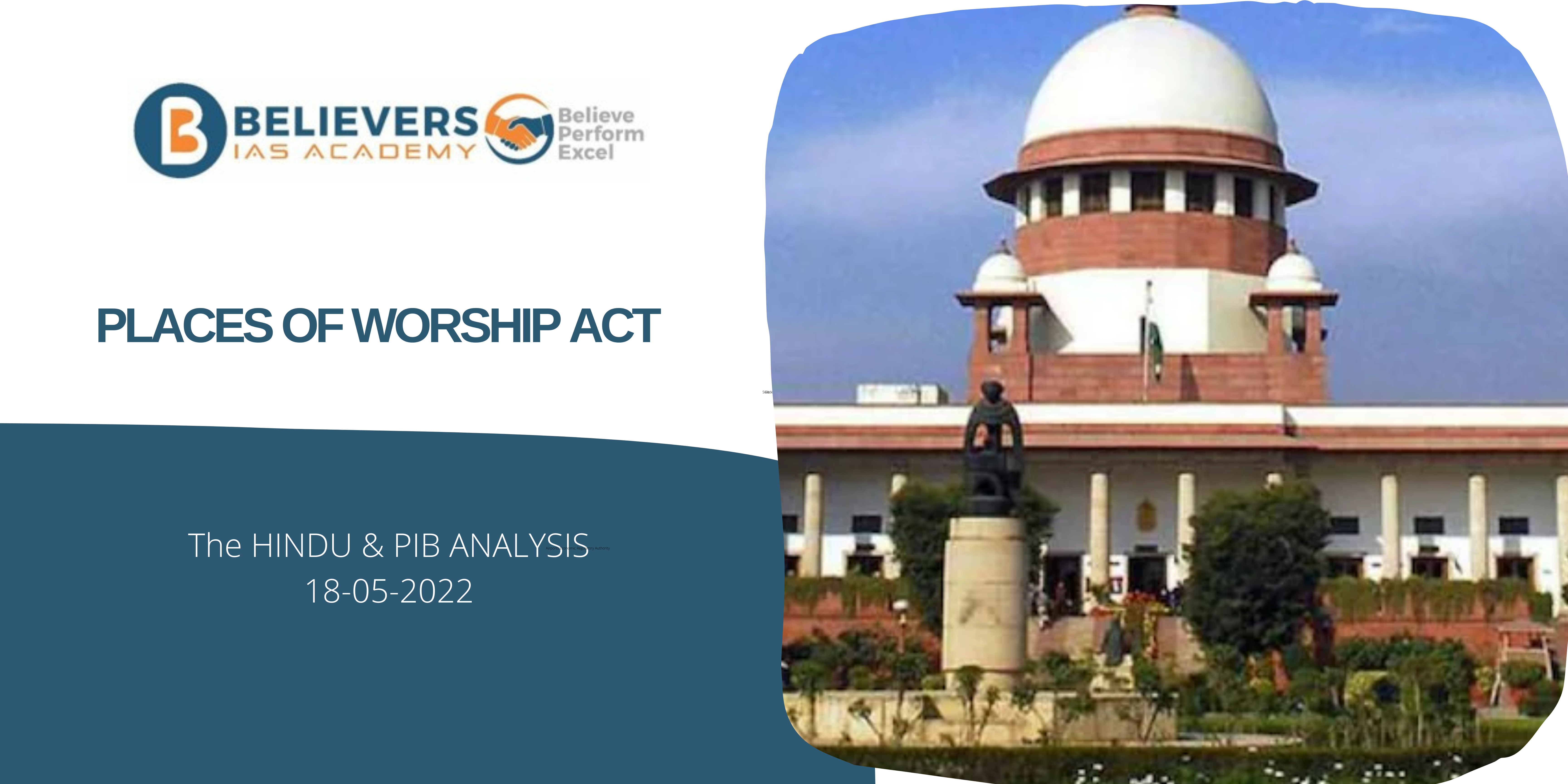 UPSC Current affairs - Places of Worship Act