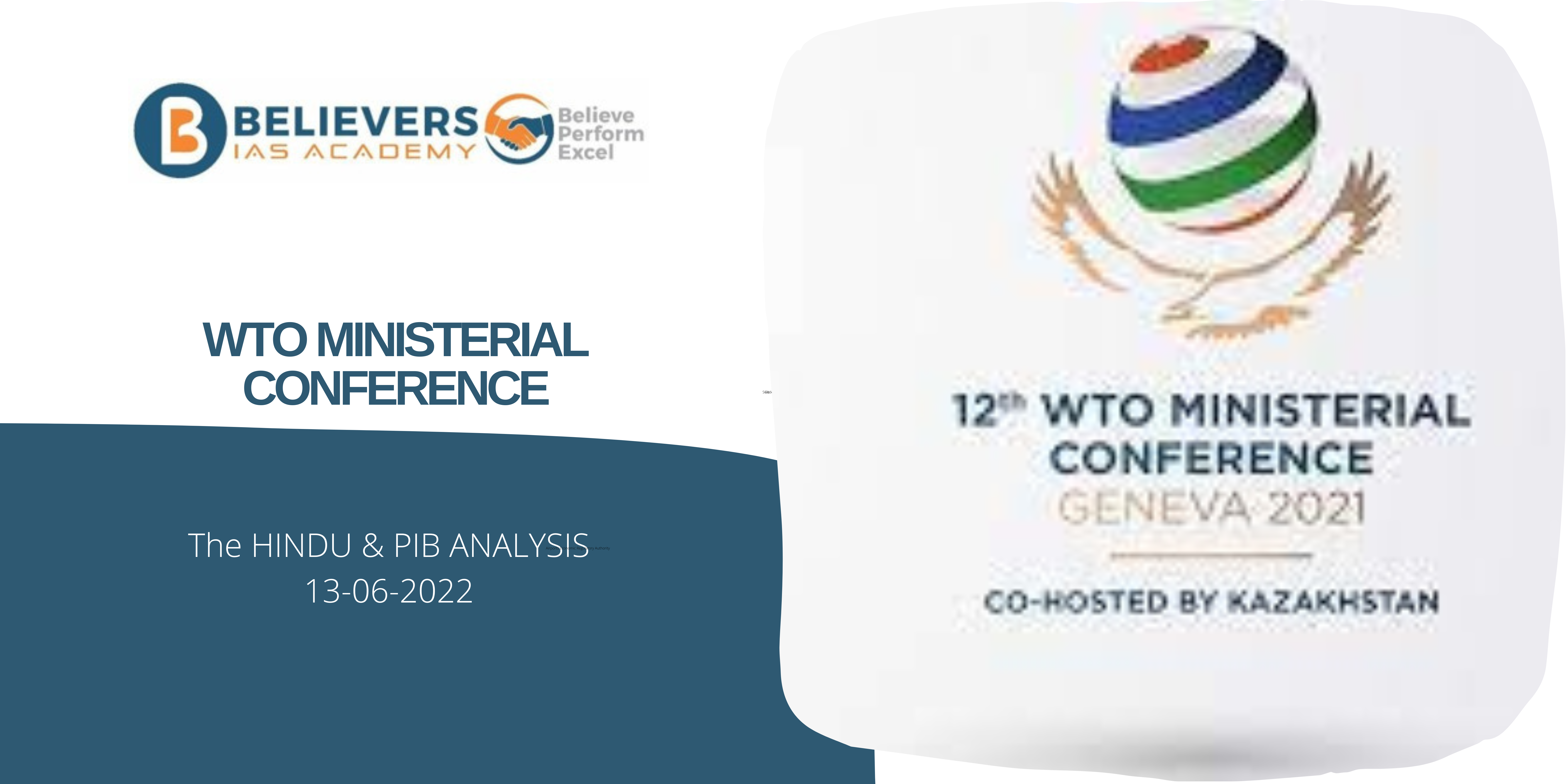 Civil services Current affairs - WTO Ministerial Conference