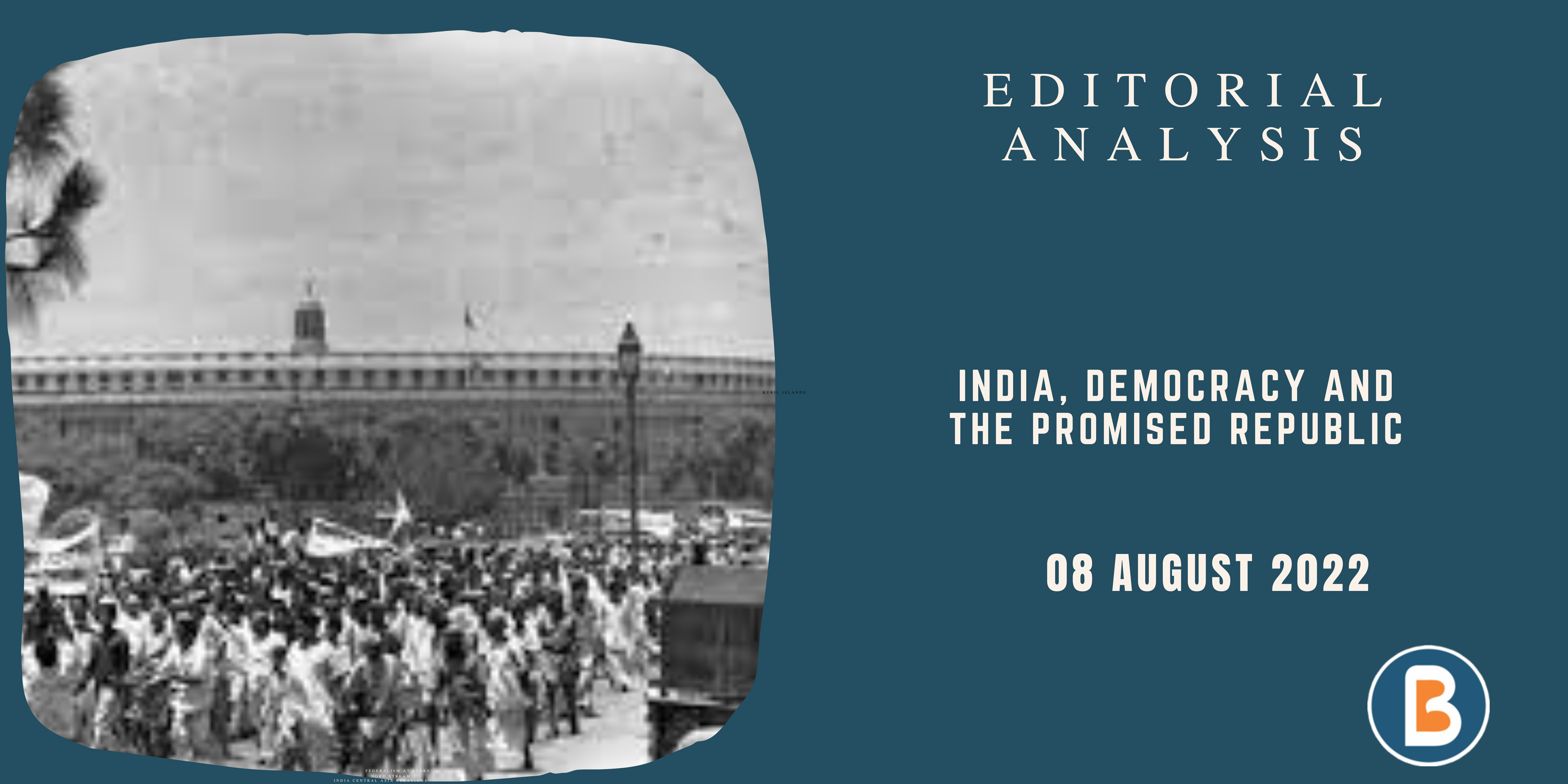 India, Democracy and the Promised Republic