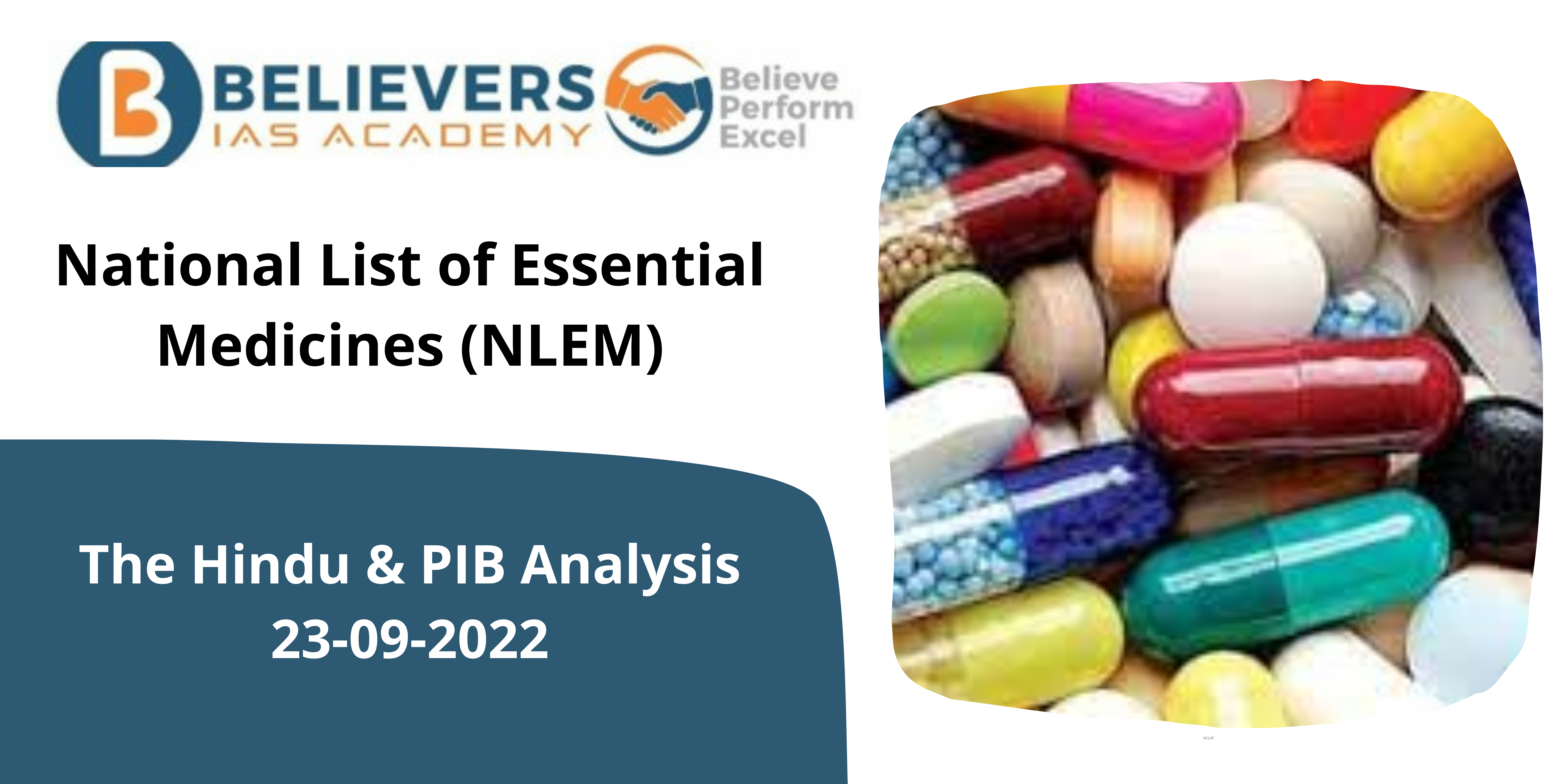 National List of Essential Medicines (NLEM)