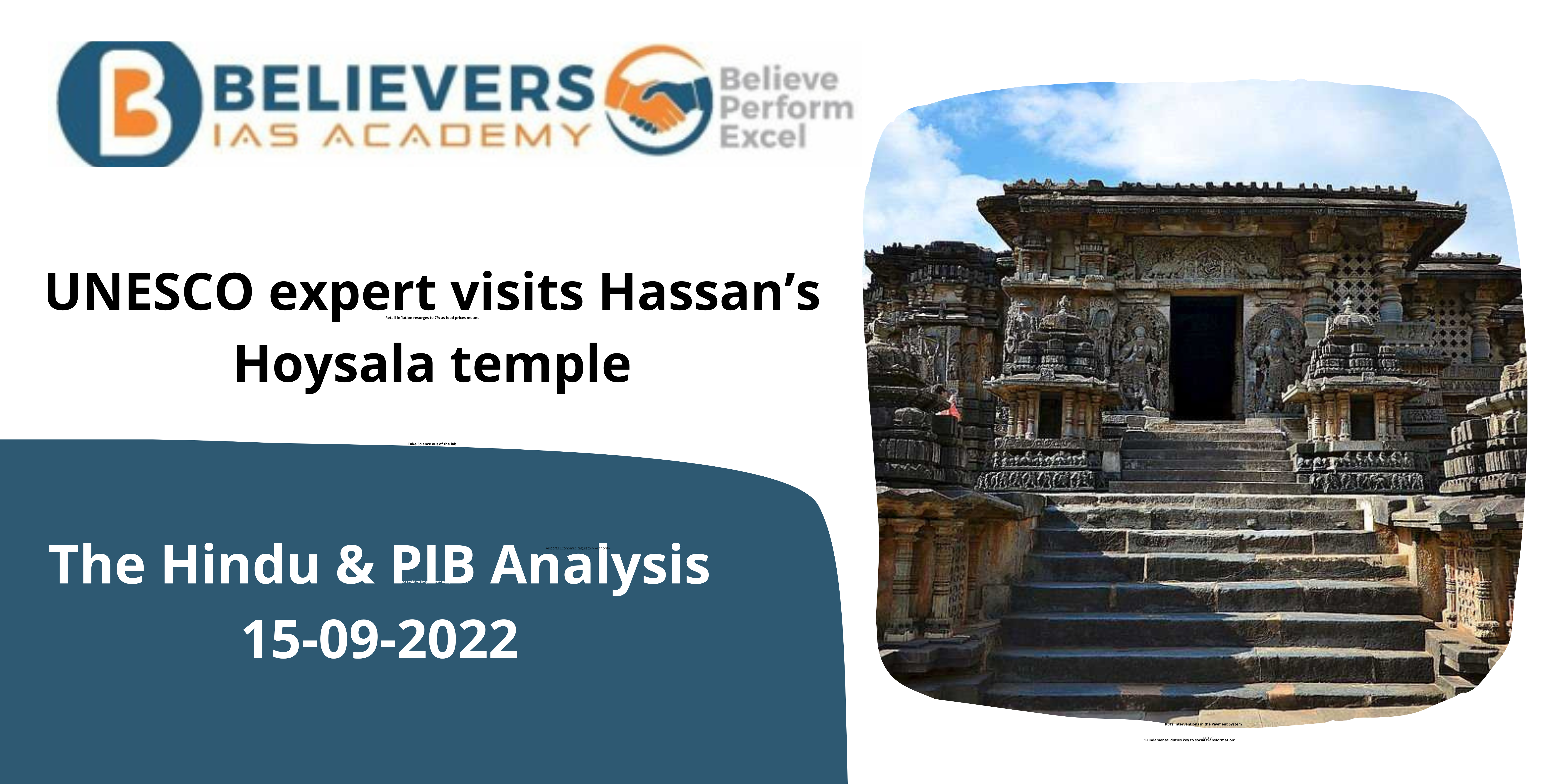 UNESCO expert visits Hassan’s Hoysala temple