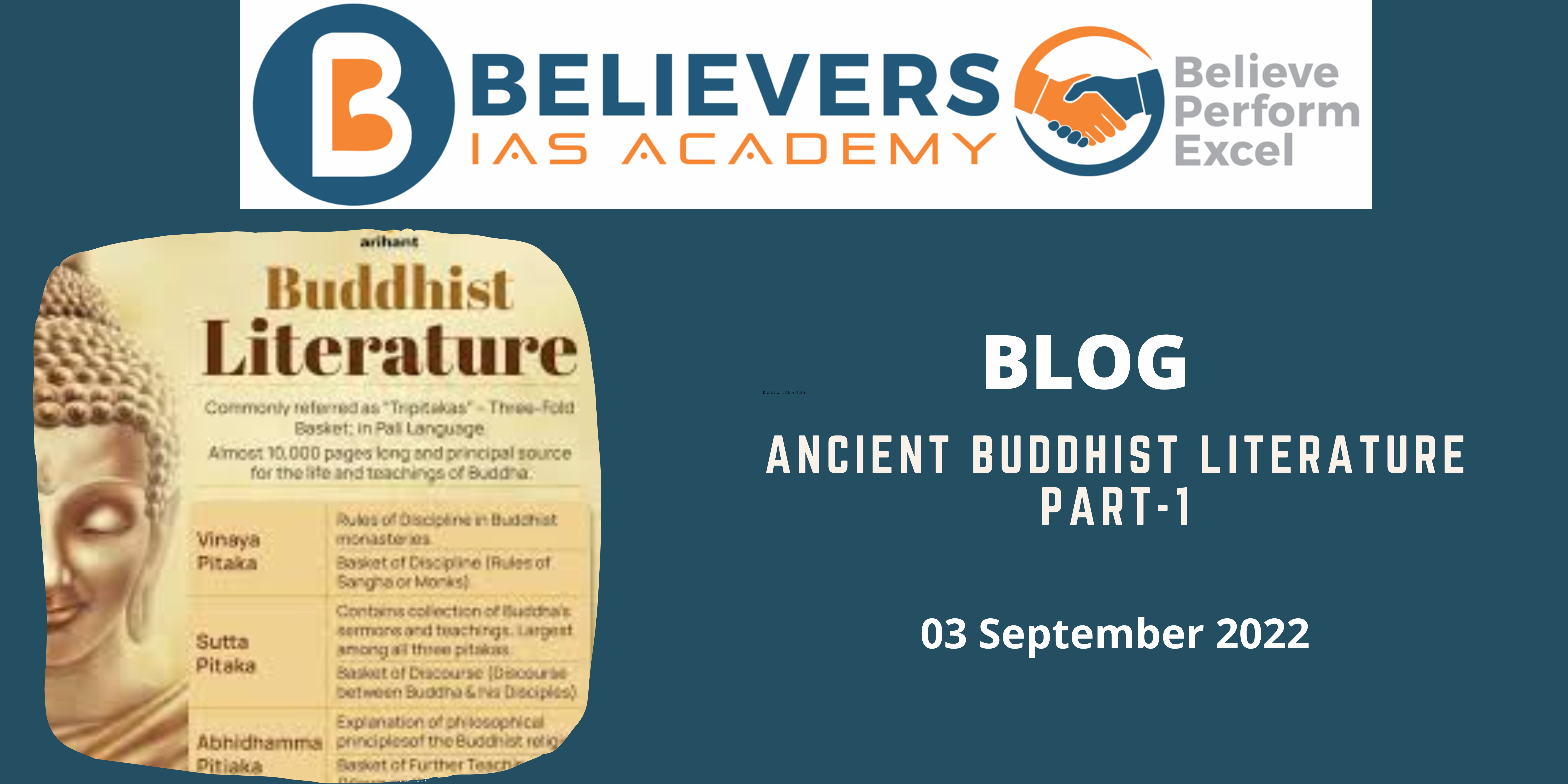 Ancient Buddhist Literature - Part-1