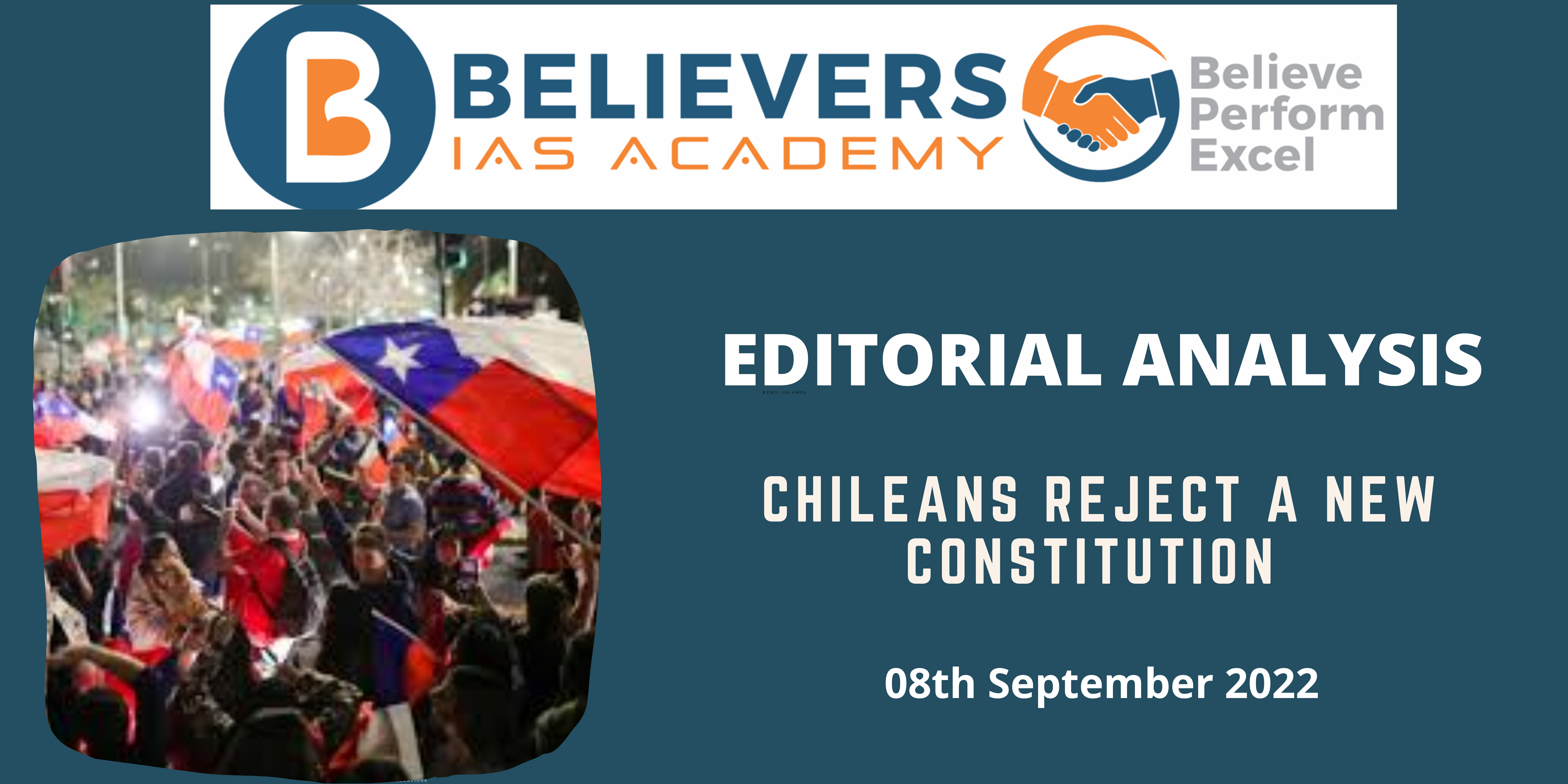Chileans Reject a New Constitution