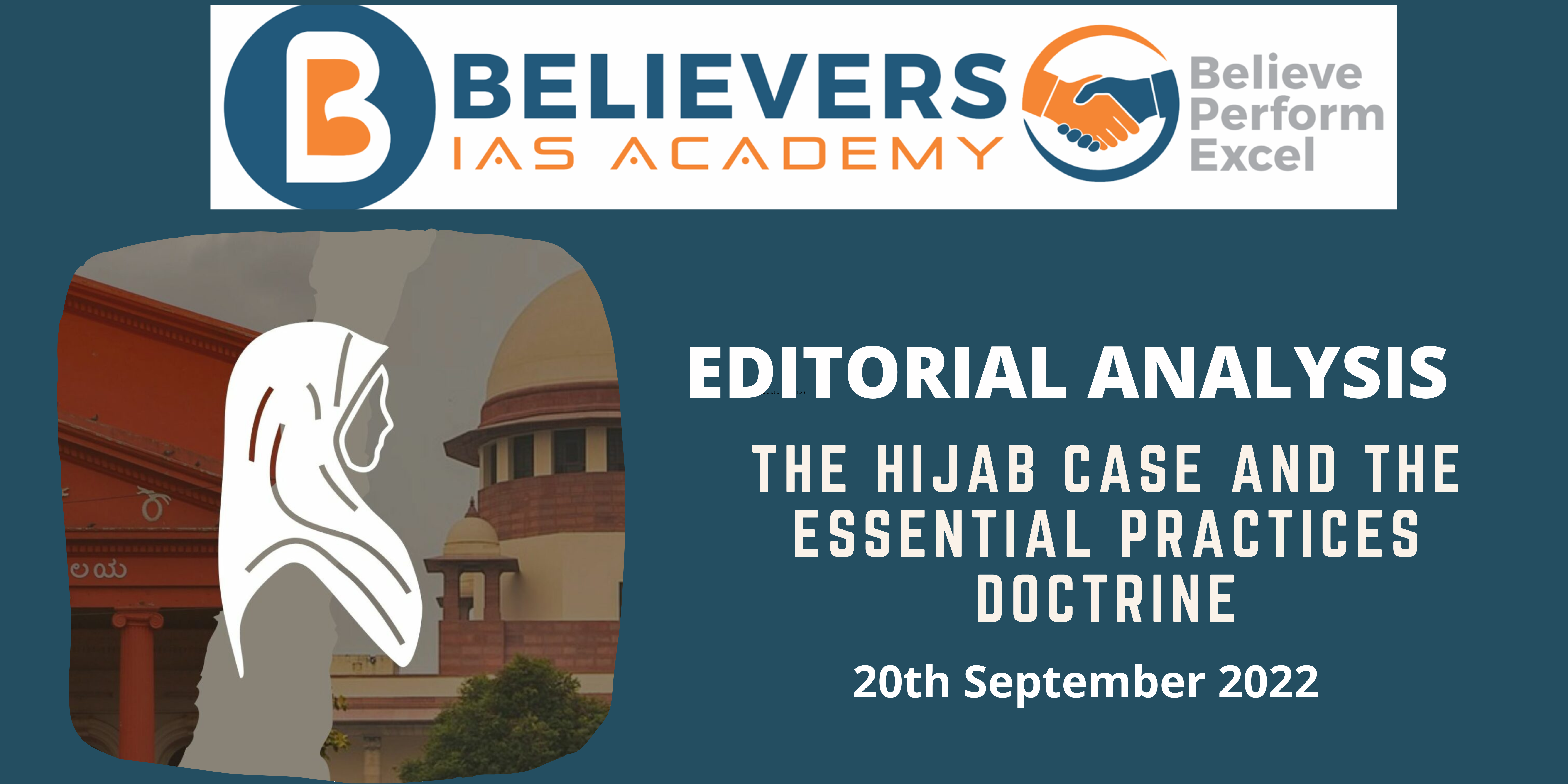 The hijab case and the essential practices doctrine