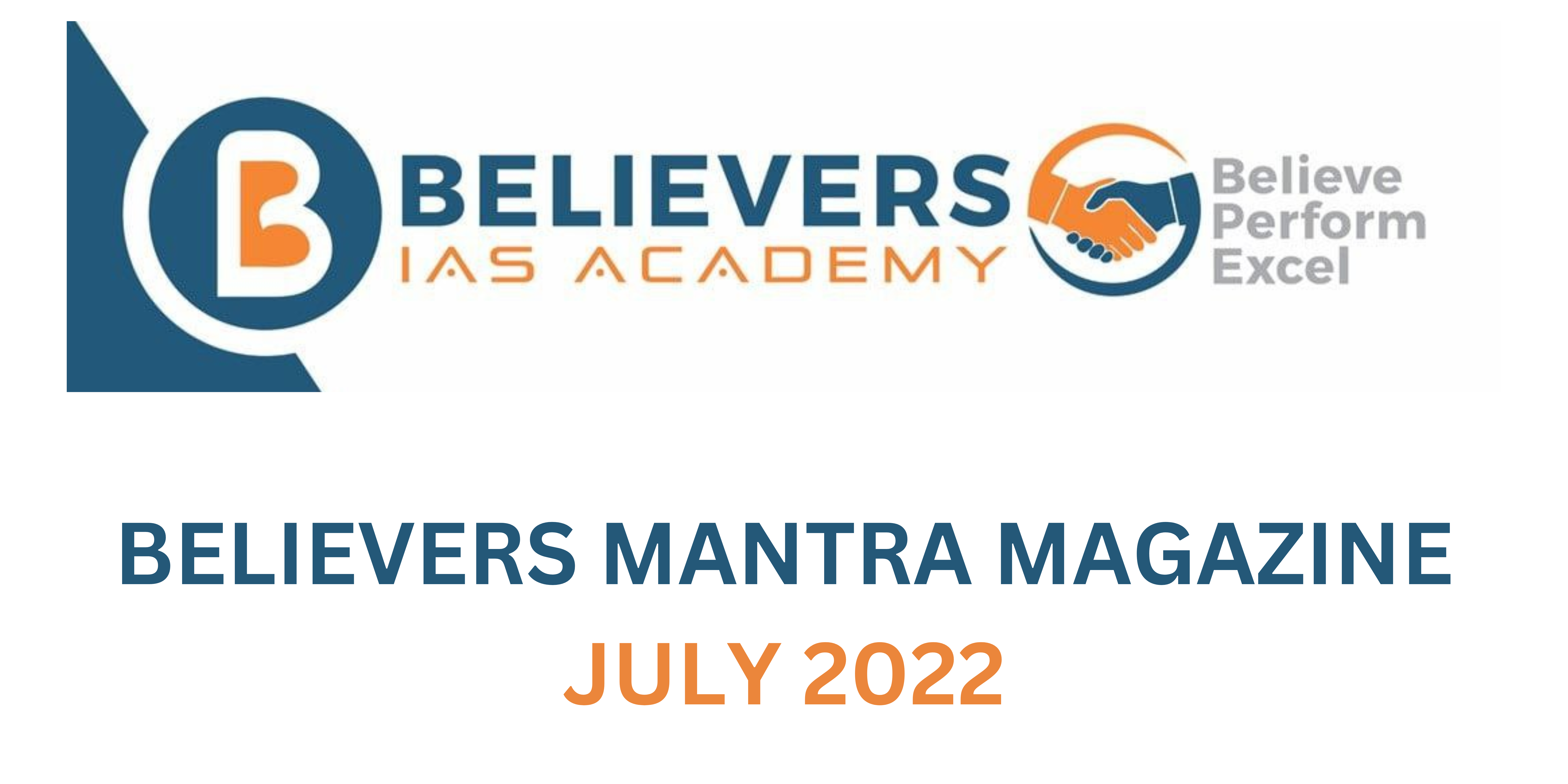Believers Mantra Magazines - July 2022