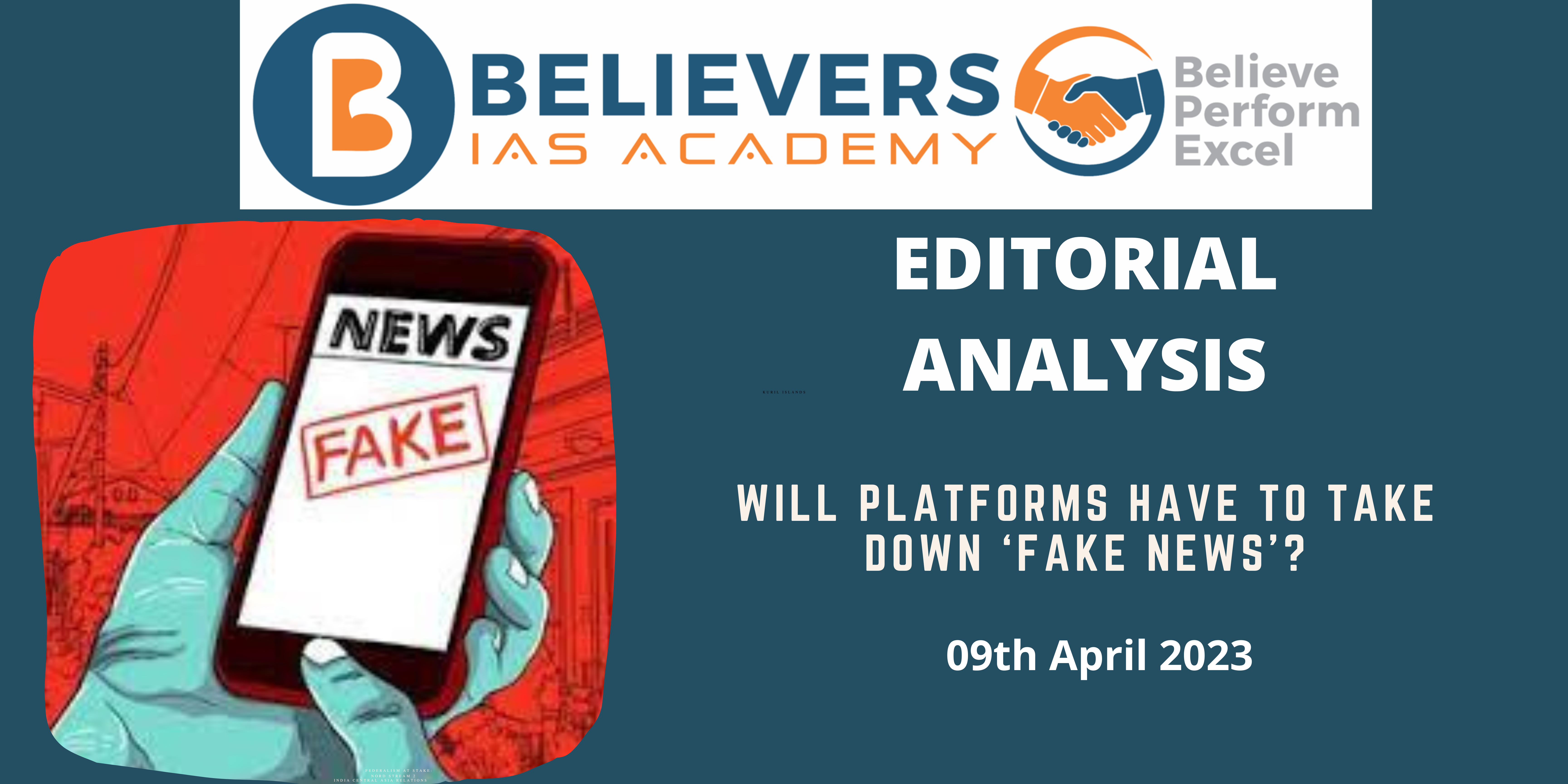 Will Platforms Have To Take Down ‘Fake News’?