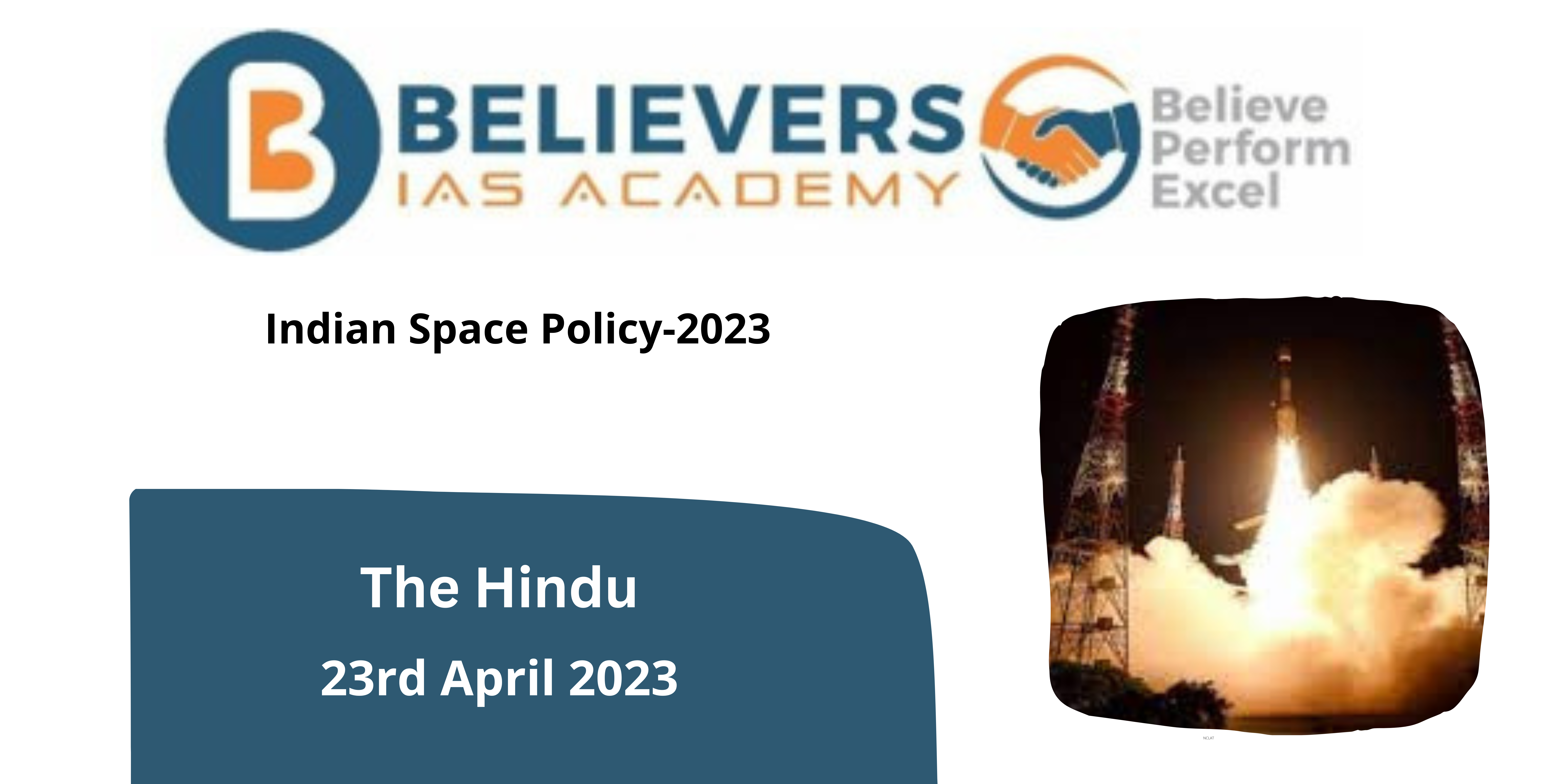 Indian Space Policy-2023