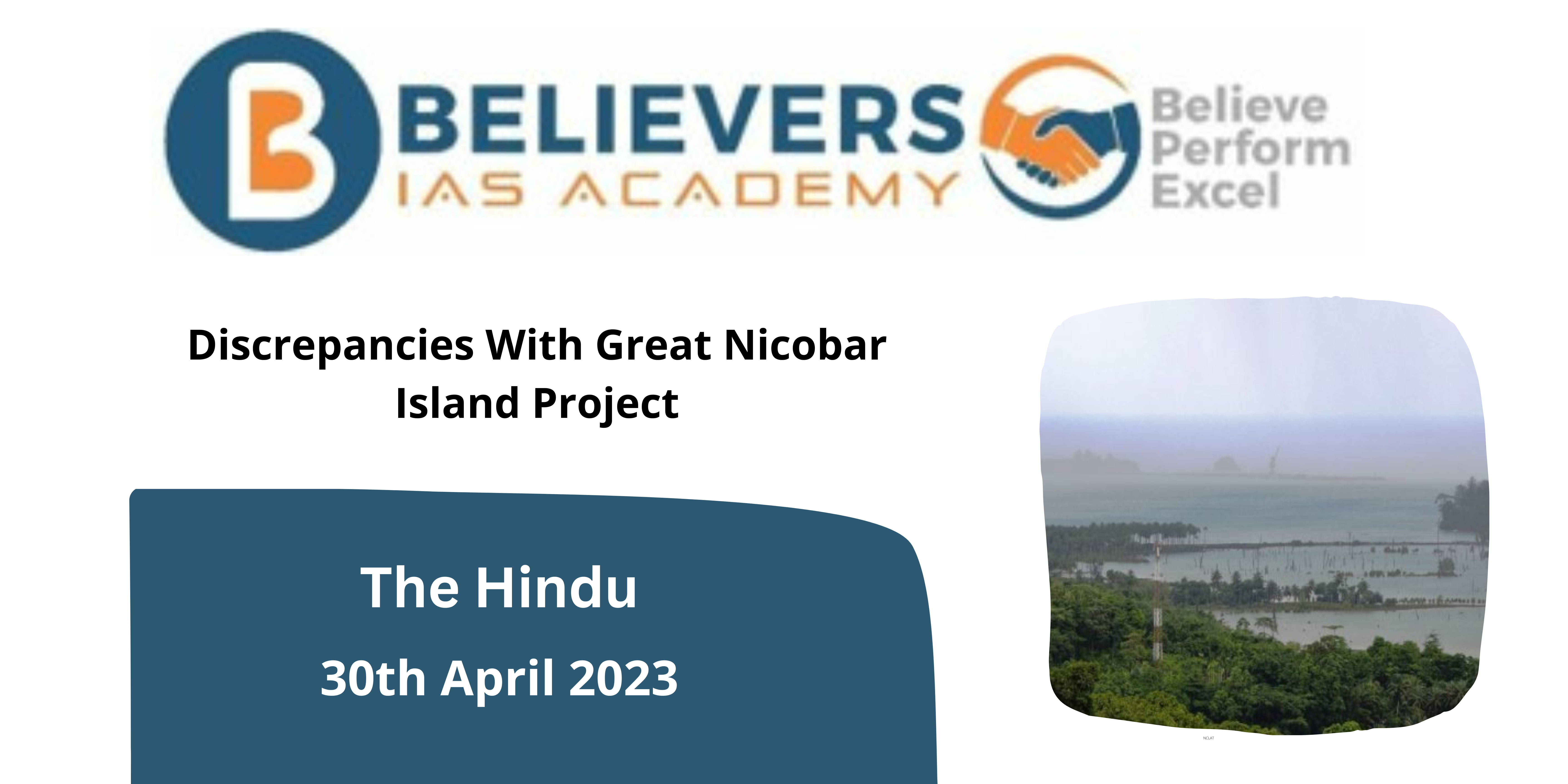 Discrepancies With Great Nicobar Island Project