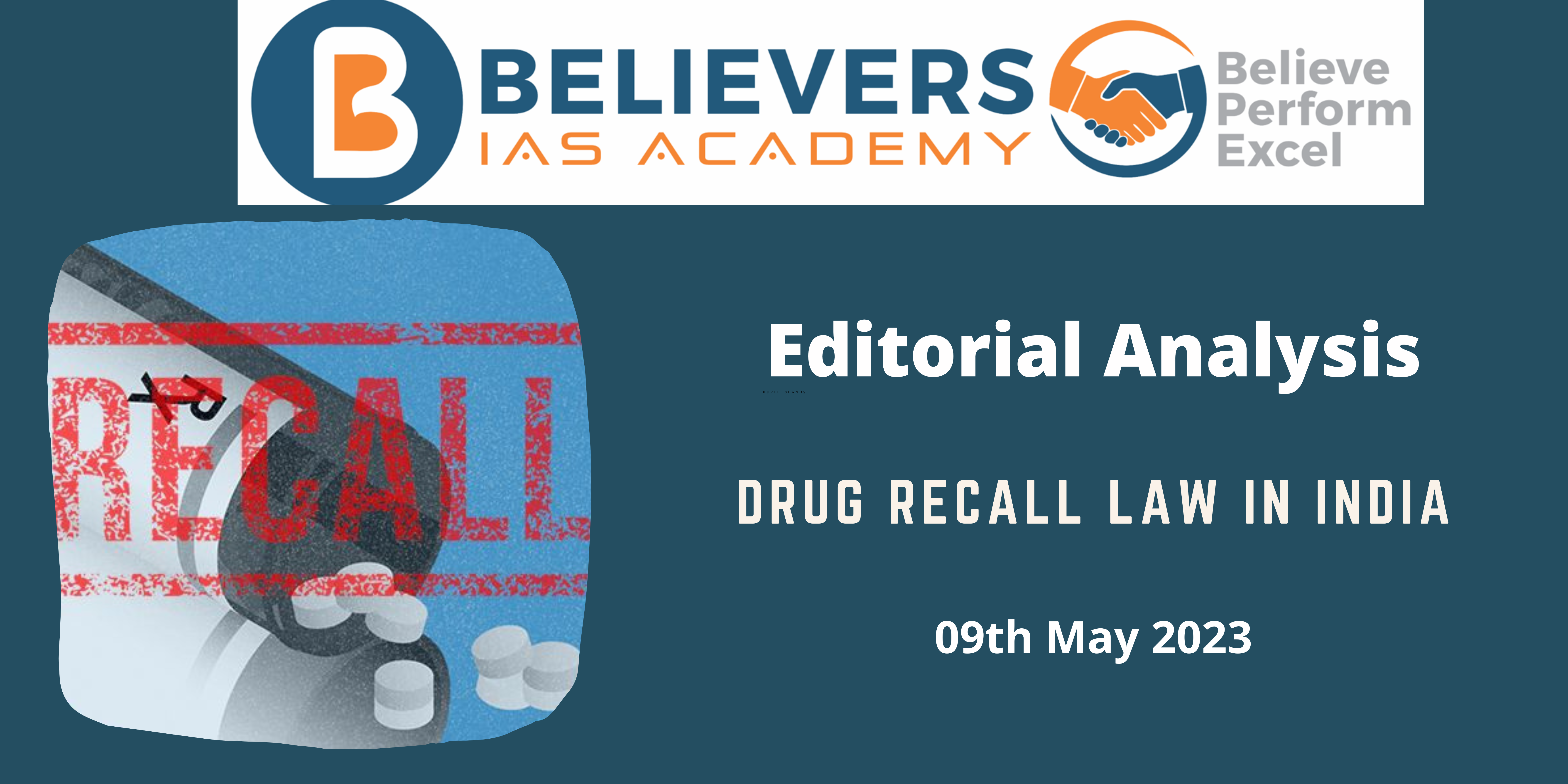 Drug Recall Law In India