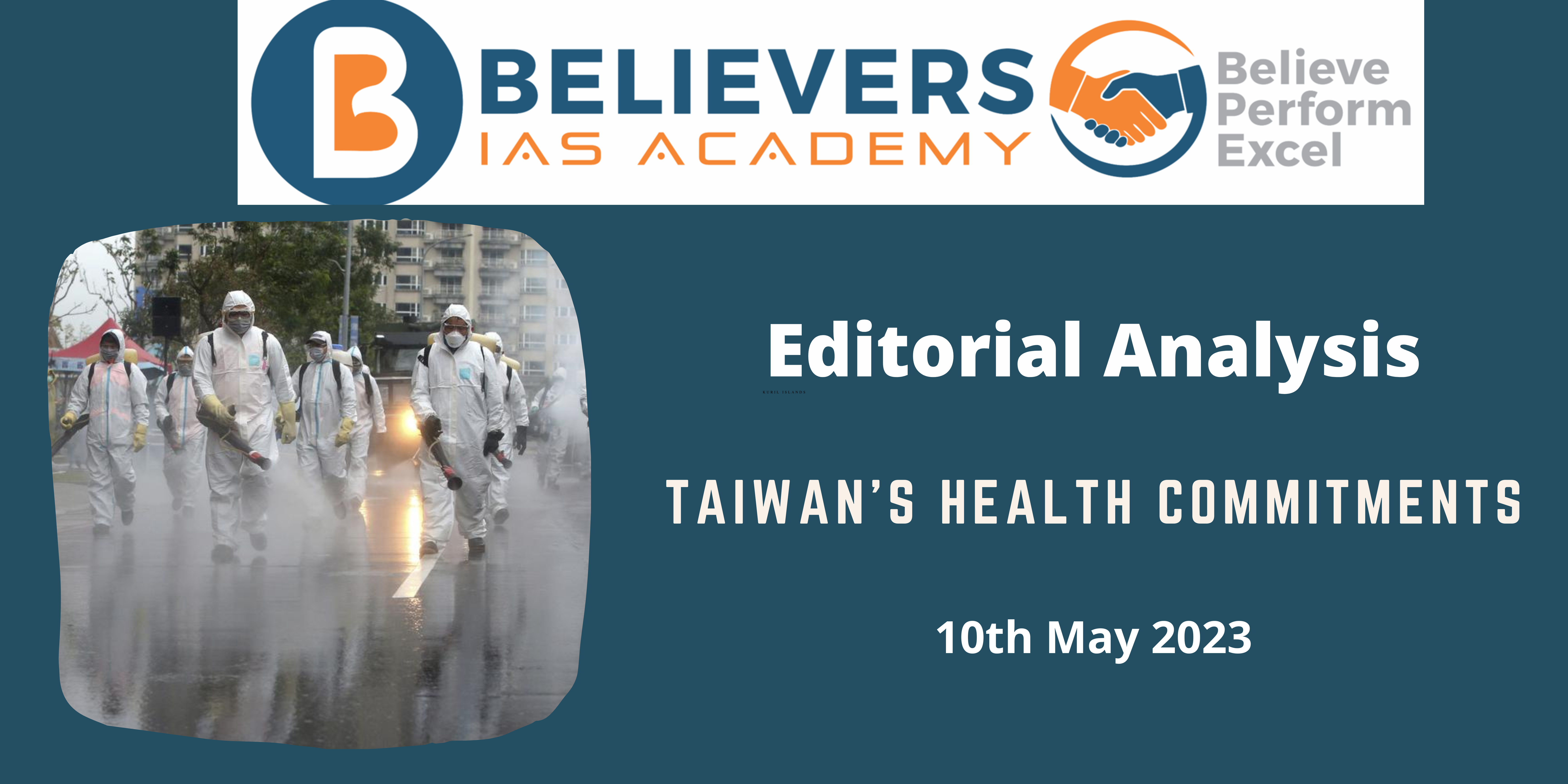 Taiwan's Health Commitments