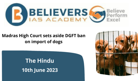 Madras High Court sets aside DGFT ban on import of dogs