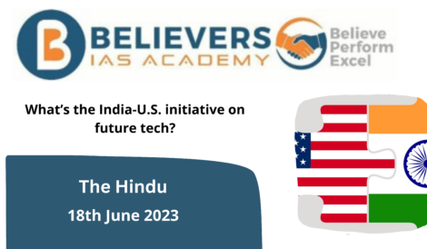 What’s the India-U.S. initiative on future tech?