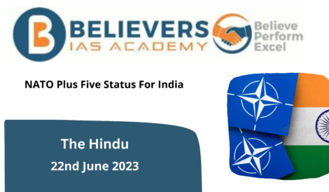 NATO Plus Five Status For India