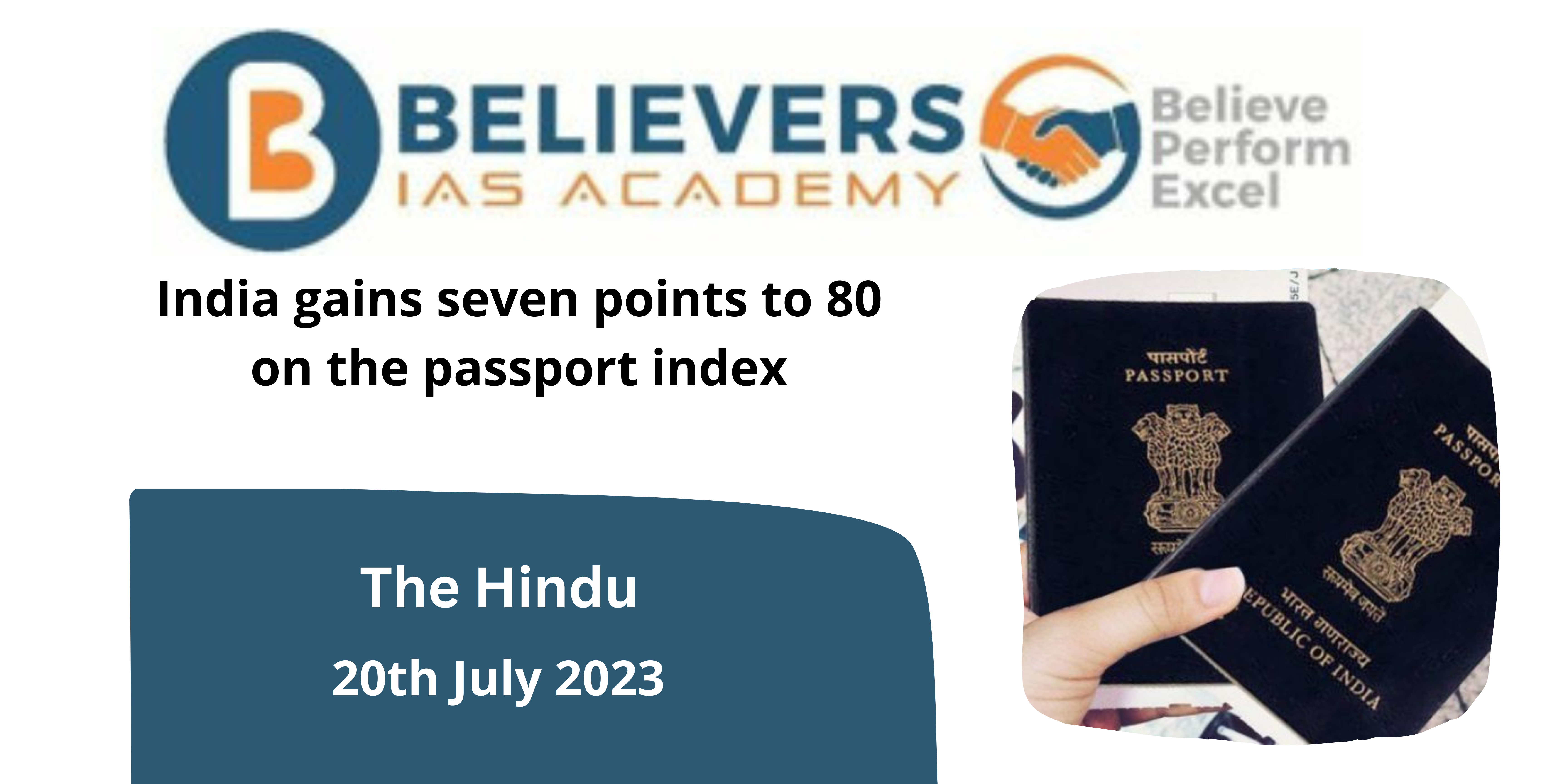 India gains seven points to 80 on the passport index