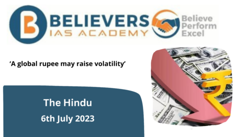 A global rupee may raise volatility’