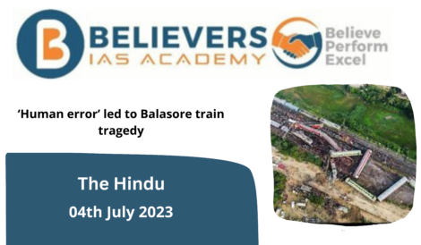 Human error’ led to Balasore train tragedy