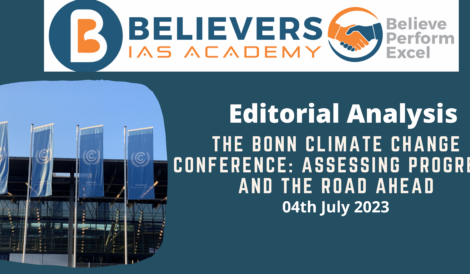 The Bonn Climate Change Conference: Assessing Progress and the Road Ahead