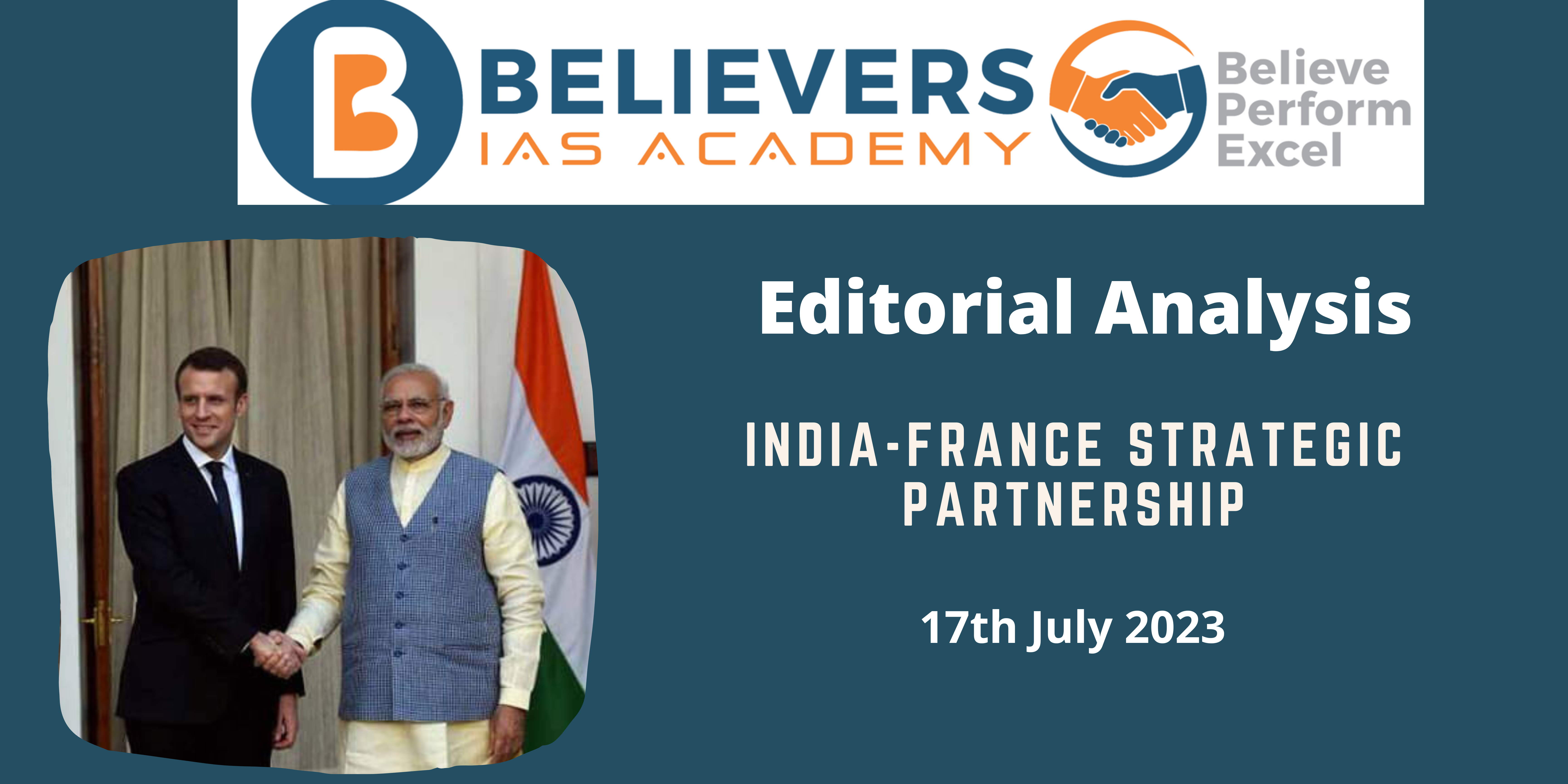 India-France Strategic Partnership