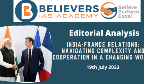 India-France Relations: Navigating Complexity and Cooperation in a Changing World