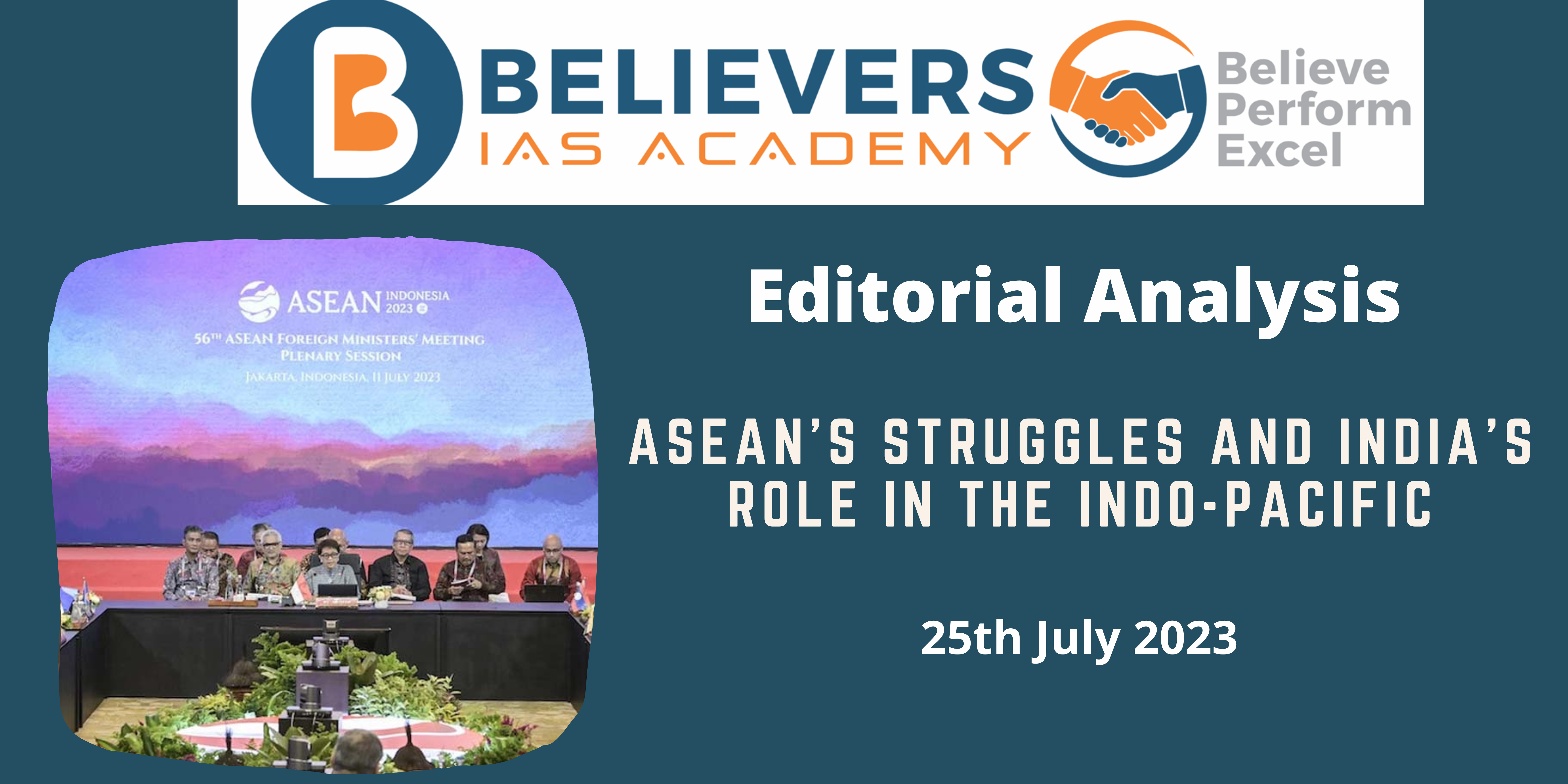 ASEAN's Struggles and India's Role in the Indo-Pacific