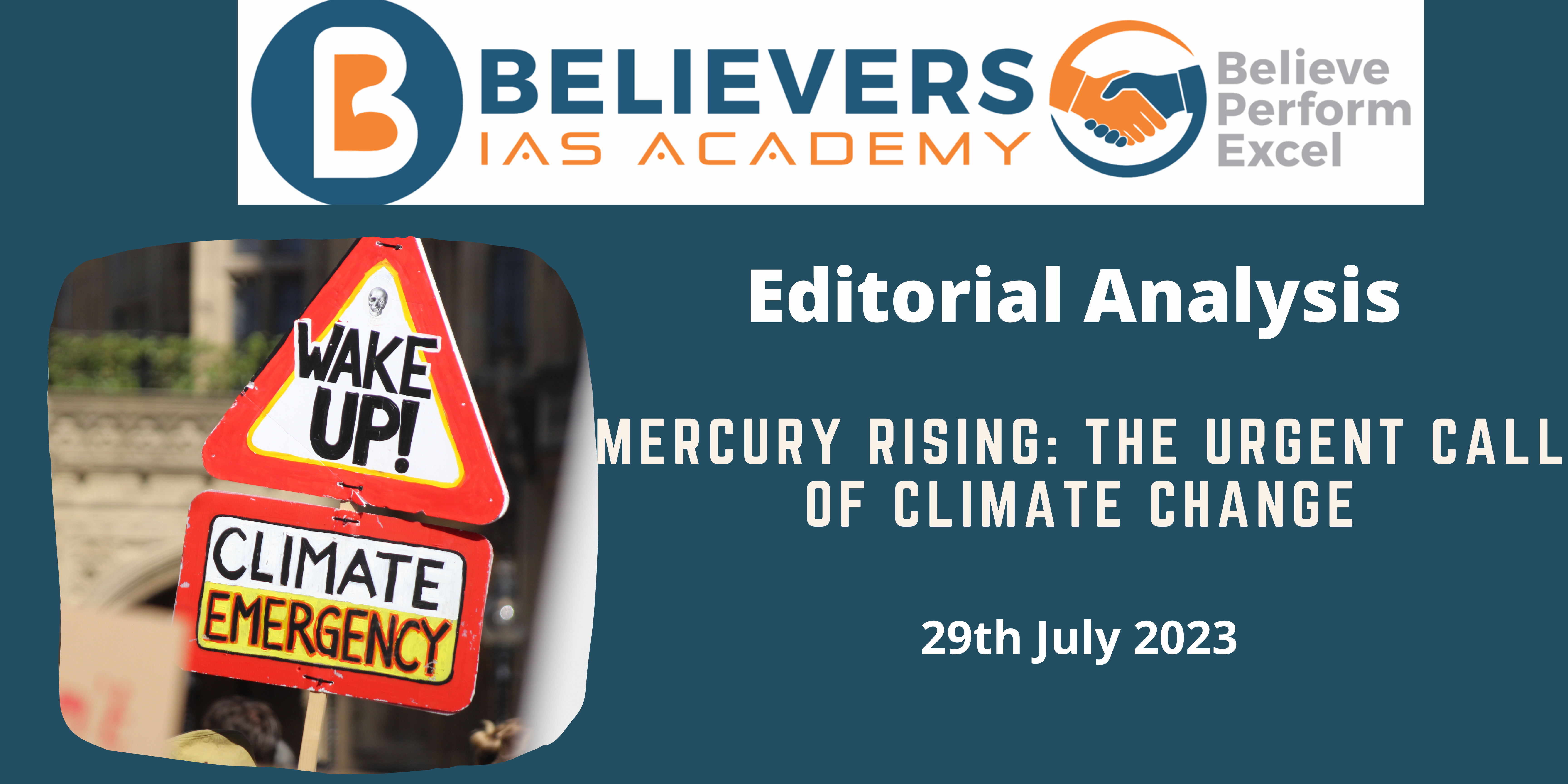 Mercury Rising: The Urgent Call of Climate Change