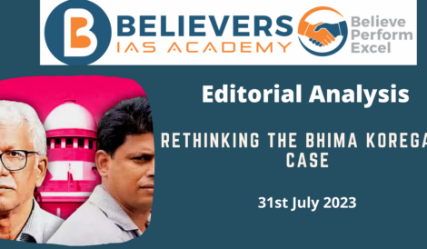 Rethinking the Bhima Koregaon Case