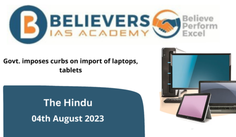 Govt. imposes curbs on import of laptops, tablets