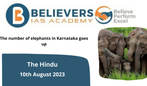 The number of elephants in Karnataka goes up