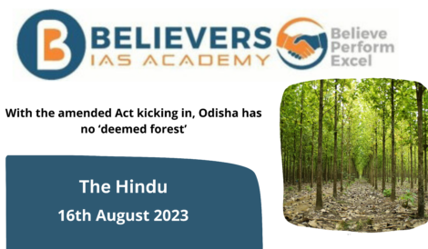 With the amended Act kicking in, Odisha has no ‘deemed forest’