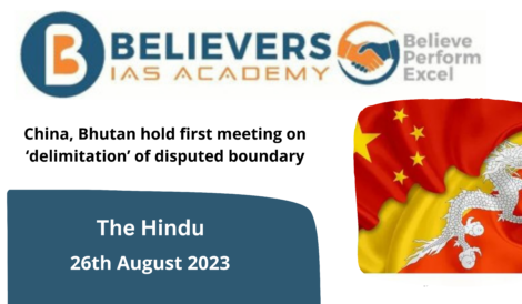 China-Bhutan Boundary Delimitation Talks