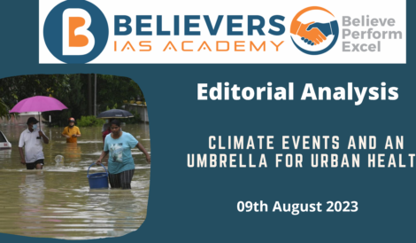 Climate Events and Urban Health: An Umbrella