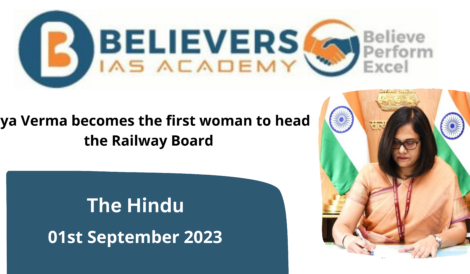 Jaya Verma becomes the first woman to head the Railway Board