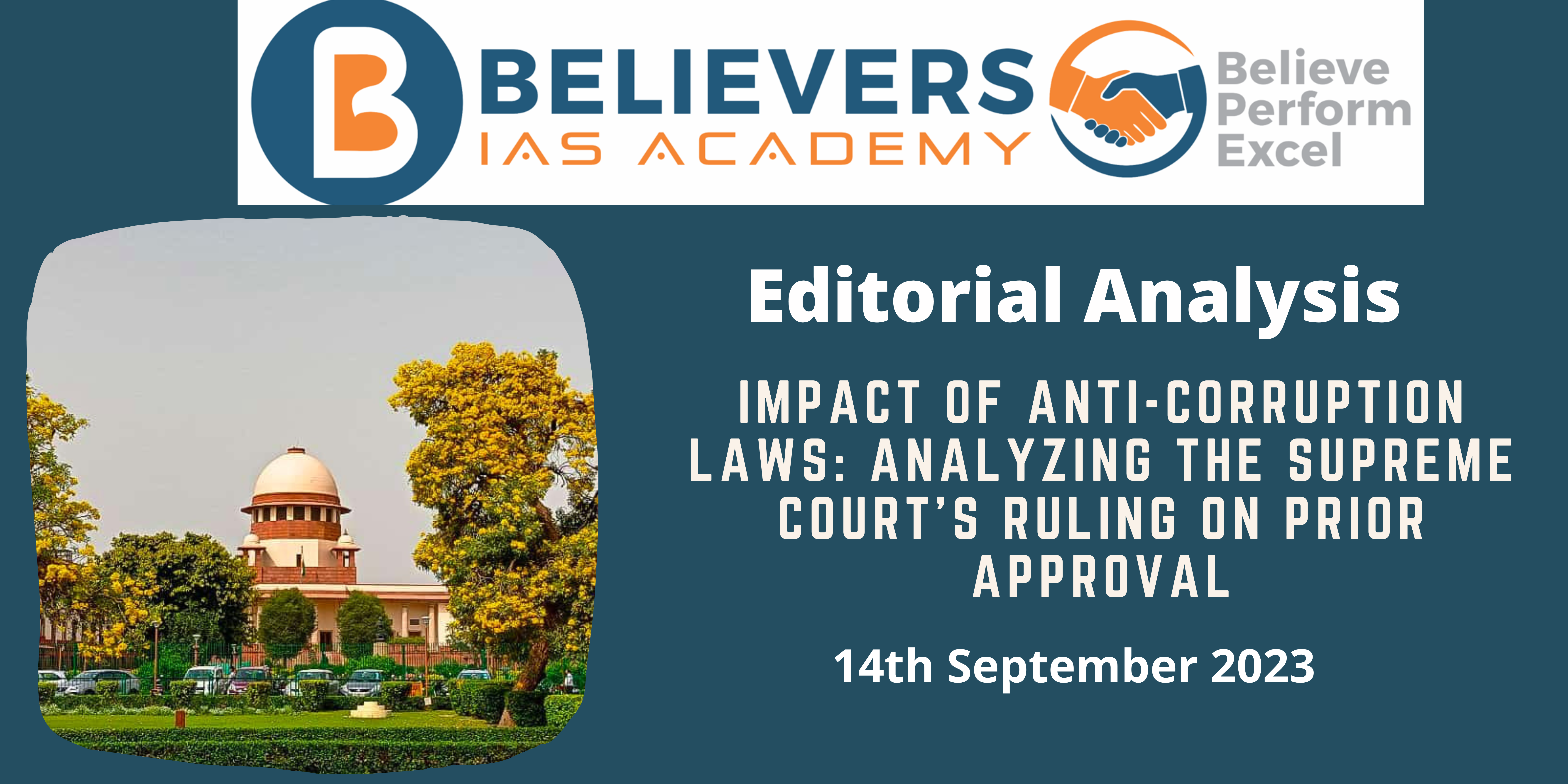 Impact of Anti-Corruption Laws: Analyzing the Supreme Court's Ruling on Prior Approval