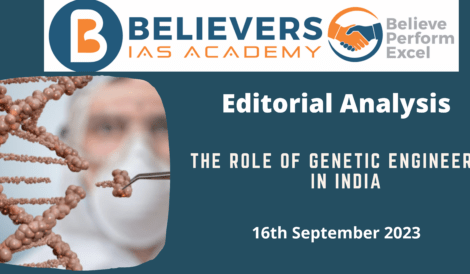 The Role of Genetic Engineering in India