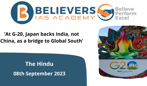 Japan Backs India as Bridge to Global South in G-20