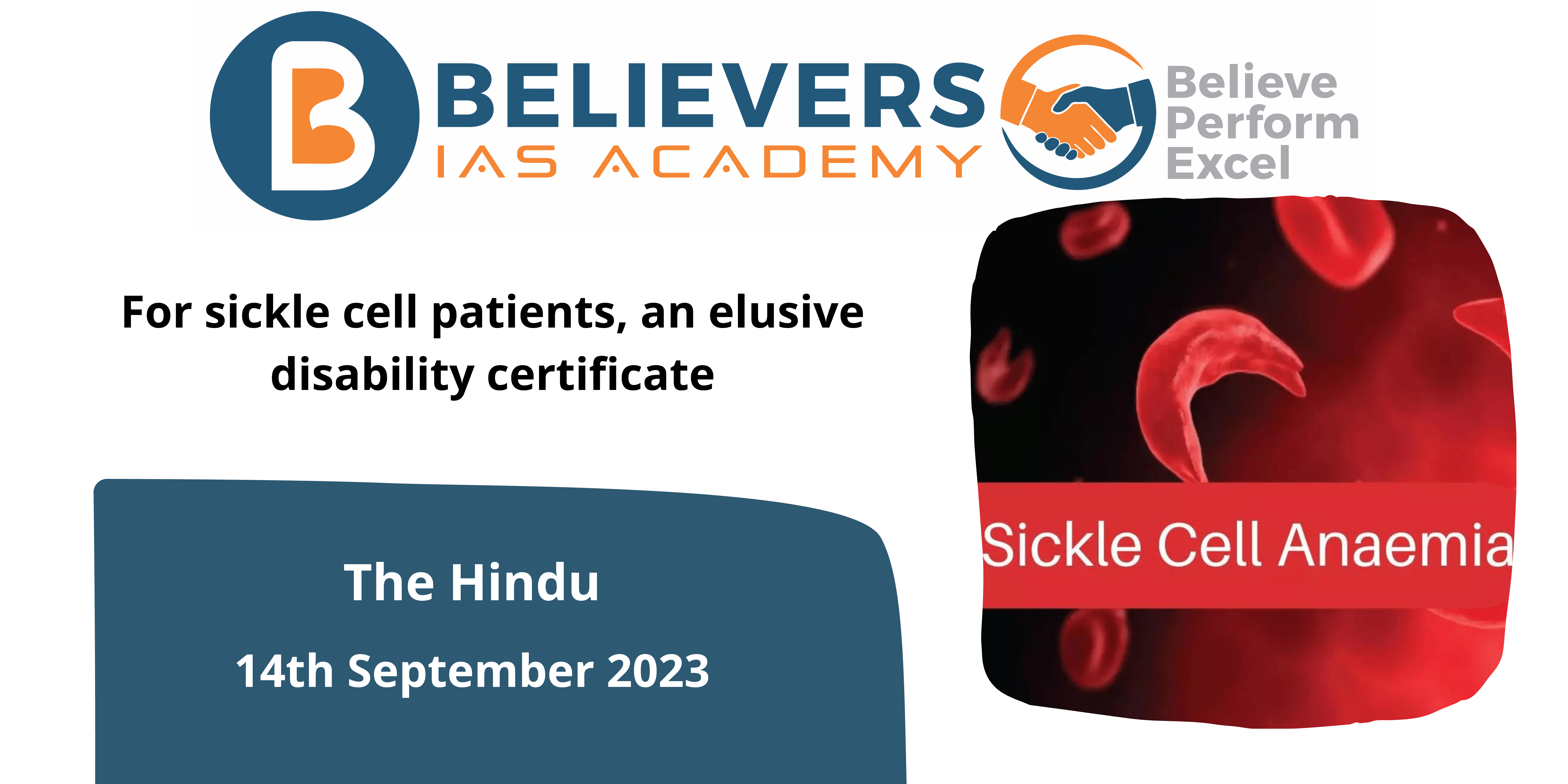 For sickle cell patients, an elusive disability certificate