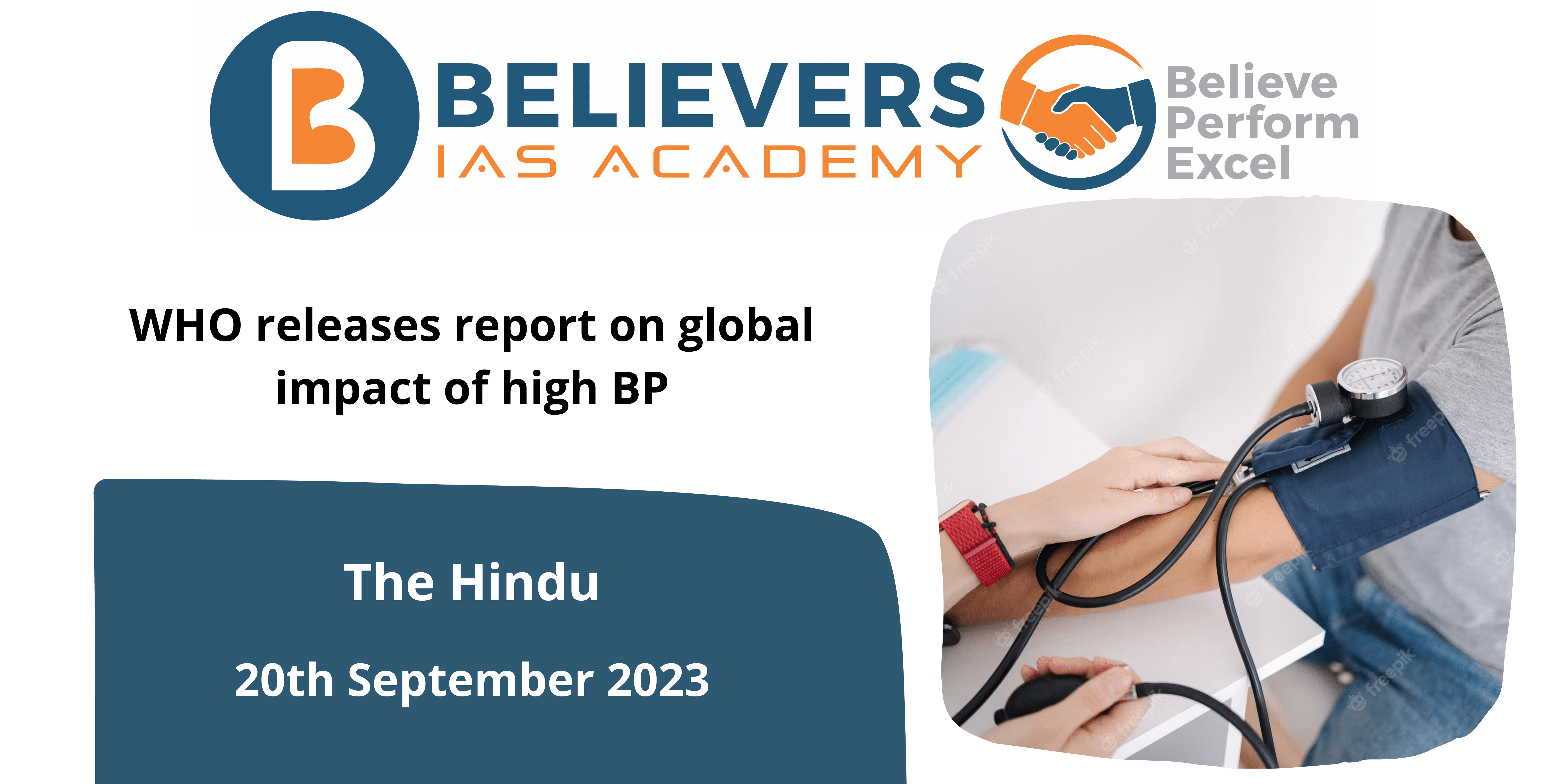 WHO releases report on global impact of high BP
