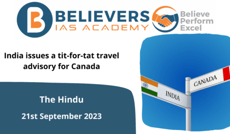 India issues a tit-for-tat travel advisory for Canada