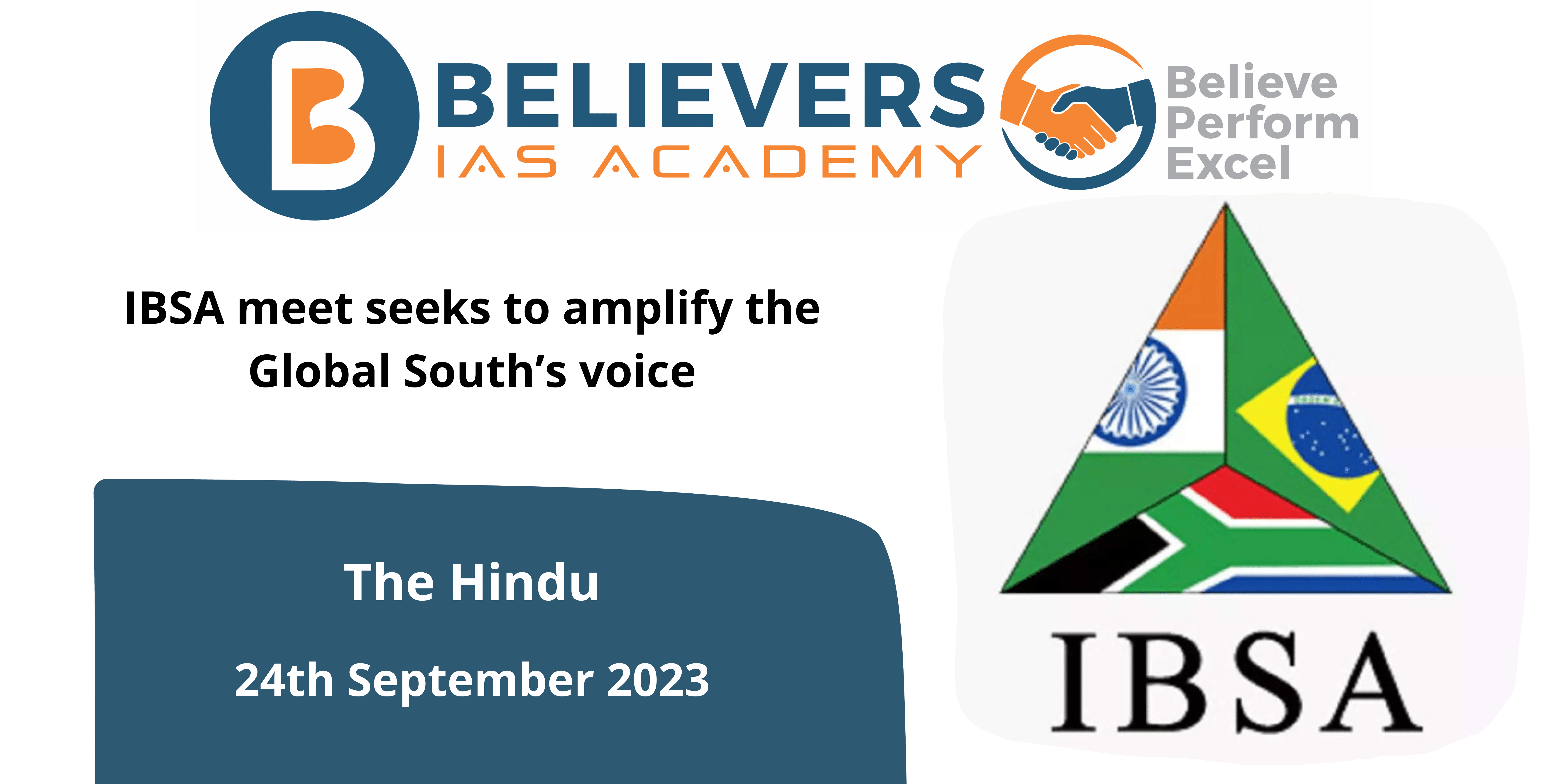 IBSA meet seeks to amplify the Global South’s voice