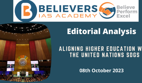 Aligning higher education with the United Nations SDGs