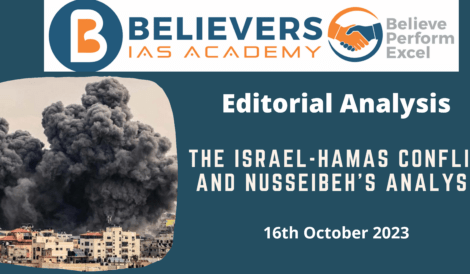 The Israel-Hamas conflict and Nusseibeh’s analysis