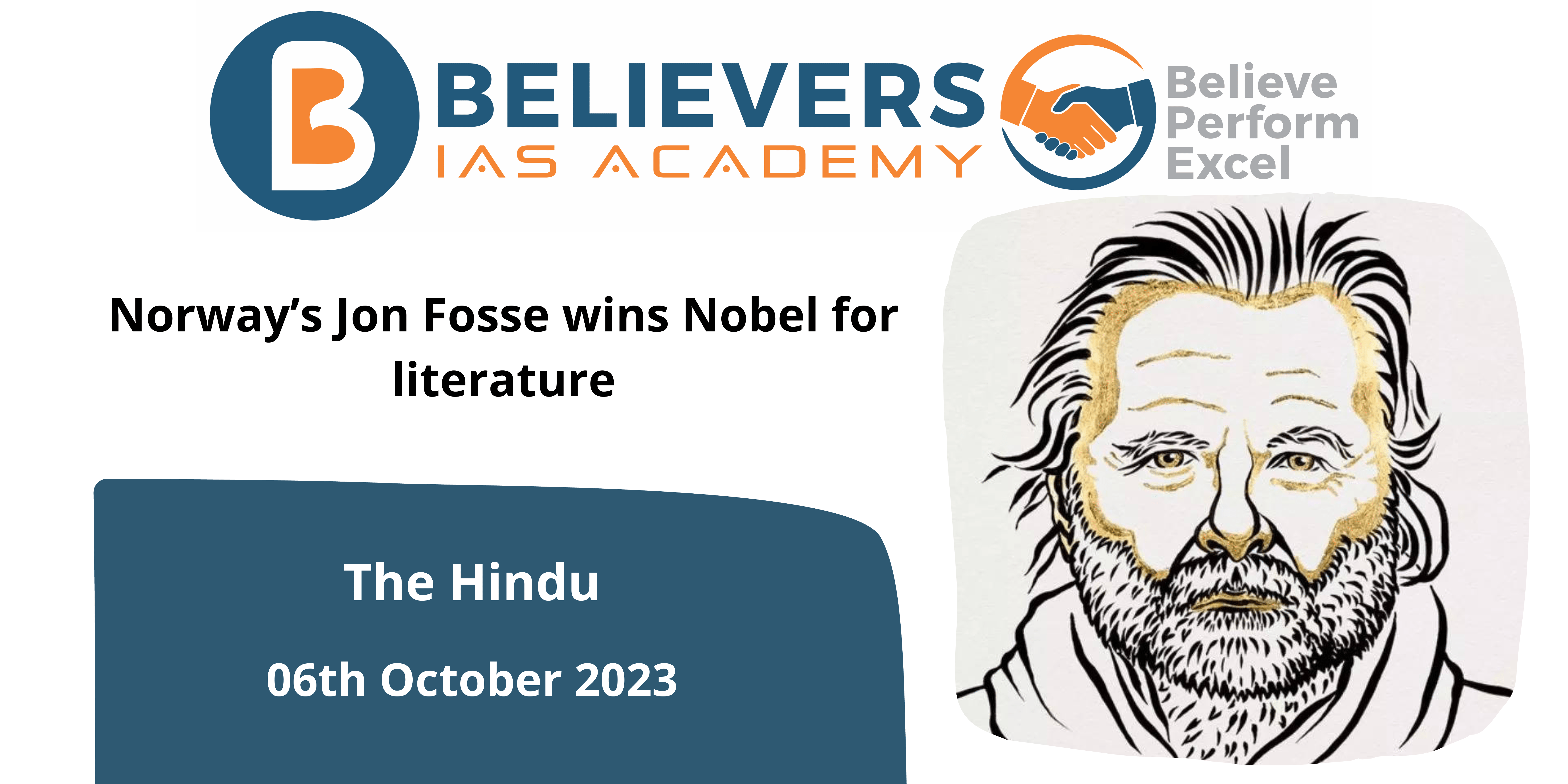 Norway’s Jon Fosse wins Nobel for literature