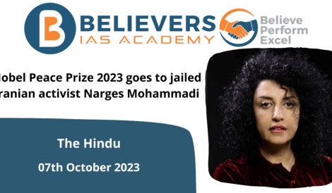 Nobel Peace Prize 2023 goes to jailed Iranian activist Narges Mohammadi
