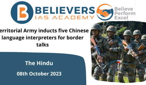 Territorial Army inducts five Chinese language interpreters for border talks
